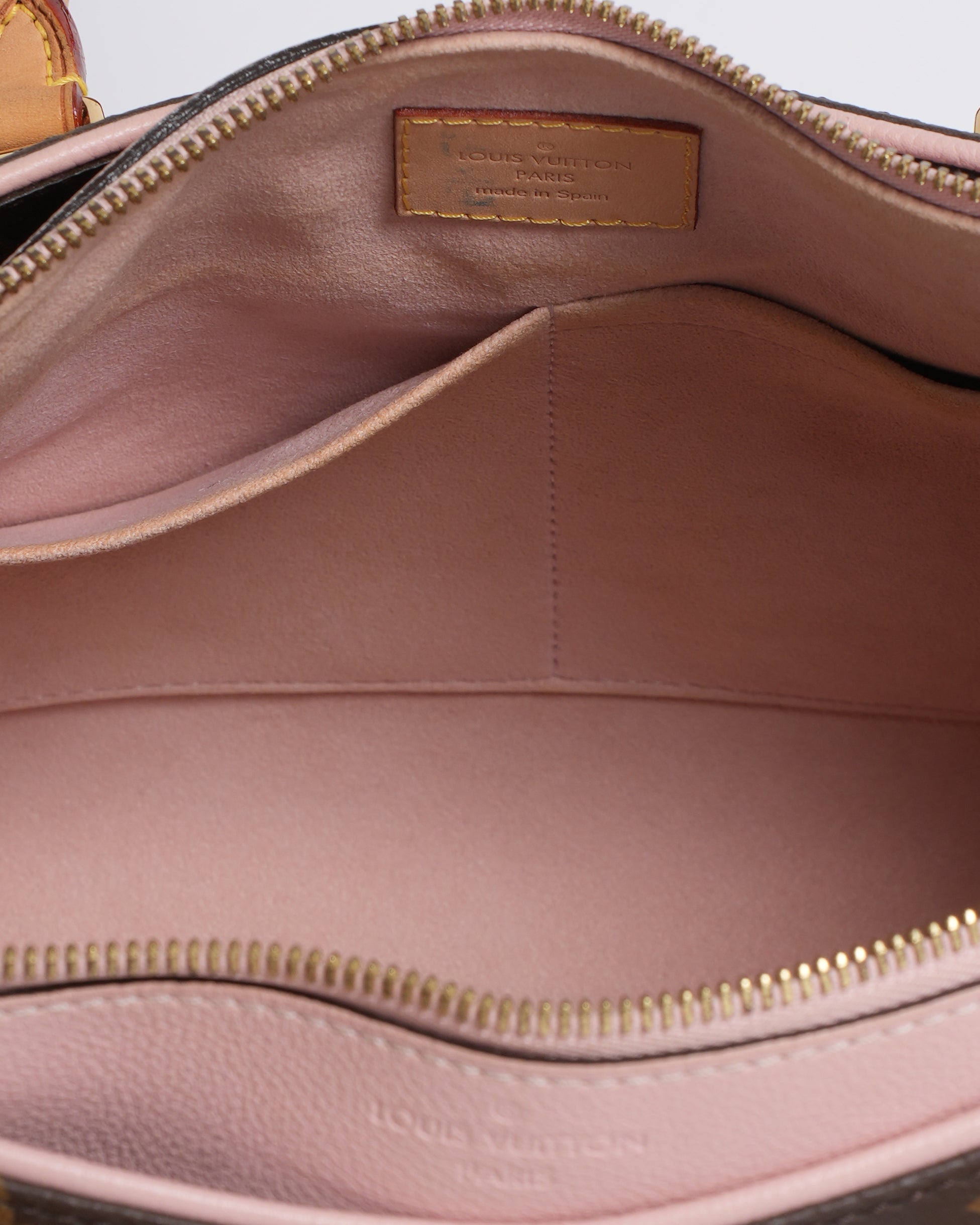 Louis Vuitton Pallas Handbag in Monogram Leather