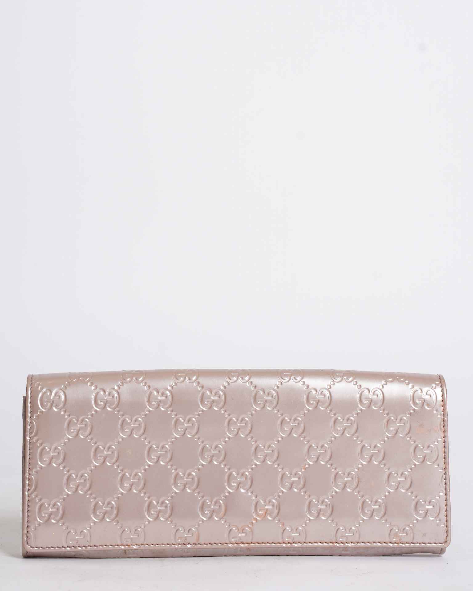 Gucci Guccissima long wallet