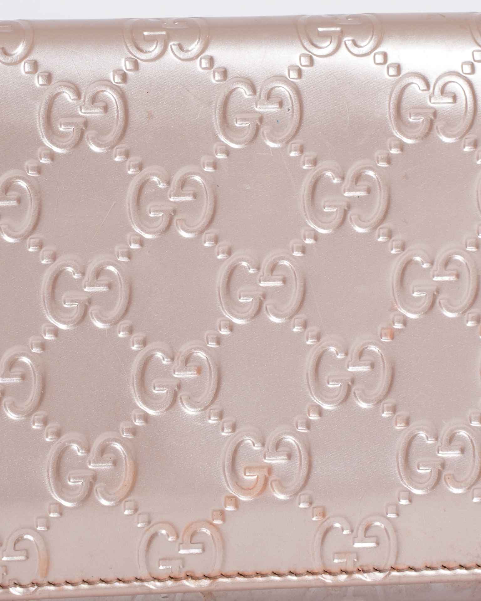 Gucci Guccissima long wallet