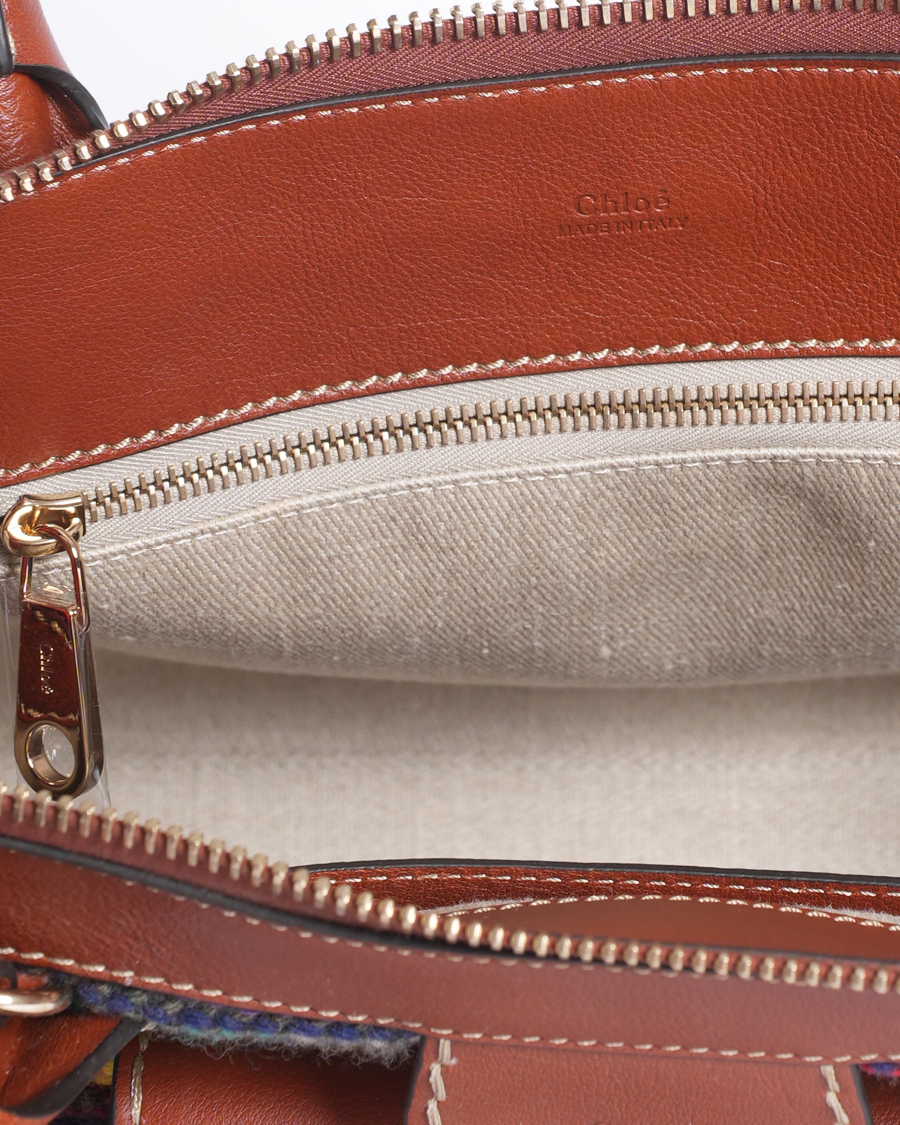 New Chloe women multicolor fringed women's satchel bag