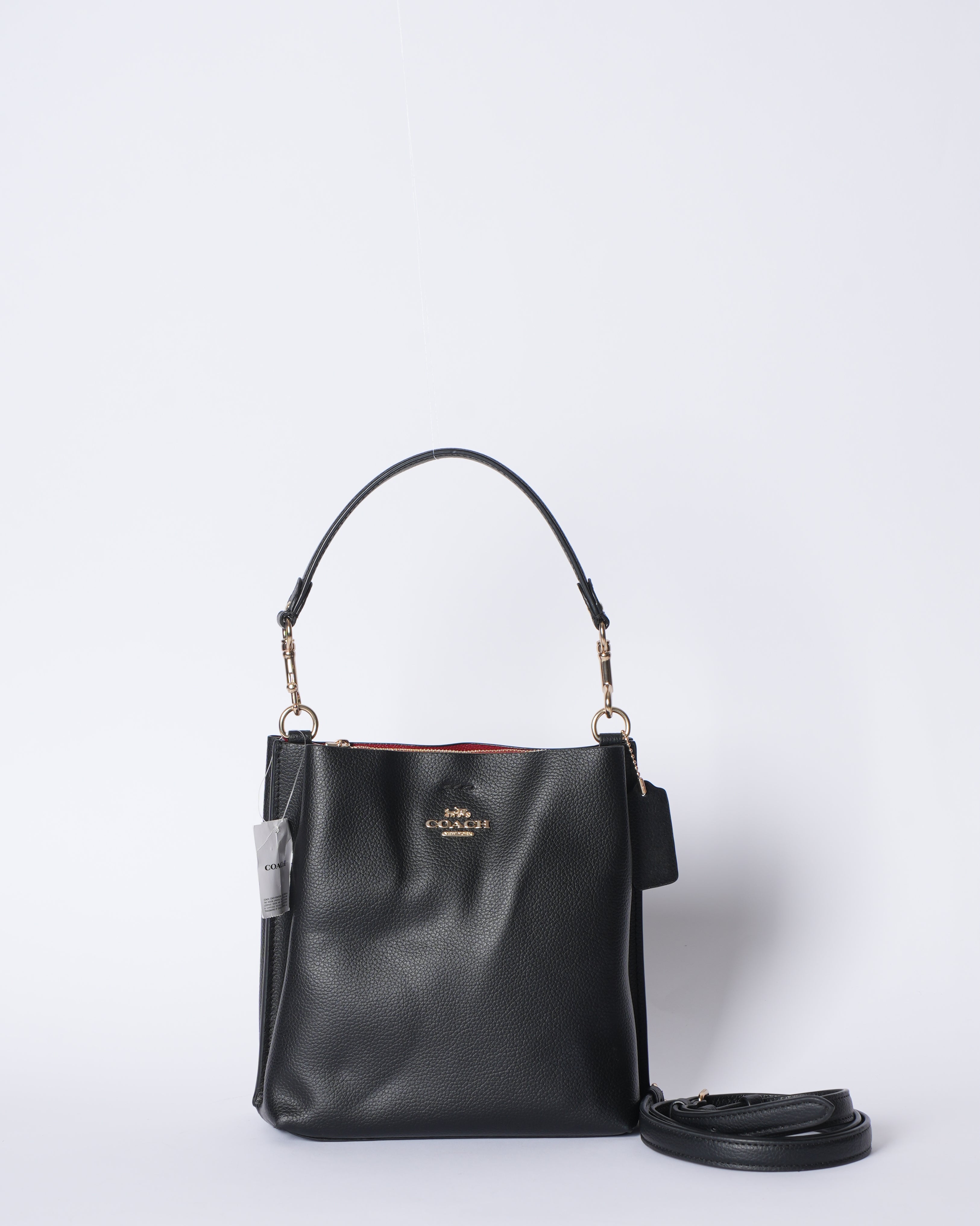 Coach Black Bucket Bag