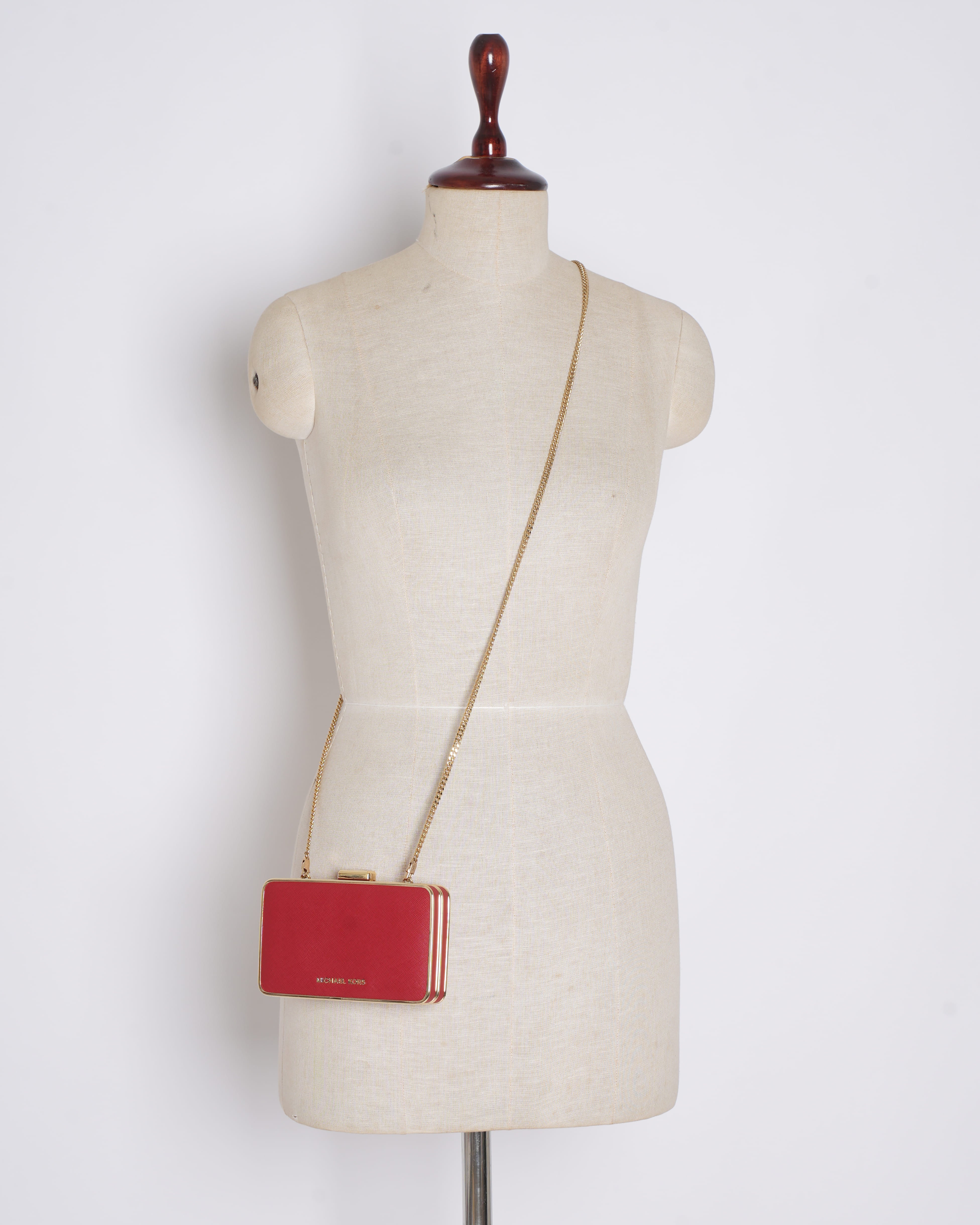 Michael kors elsie box clutch