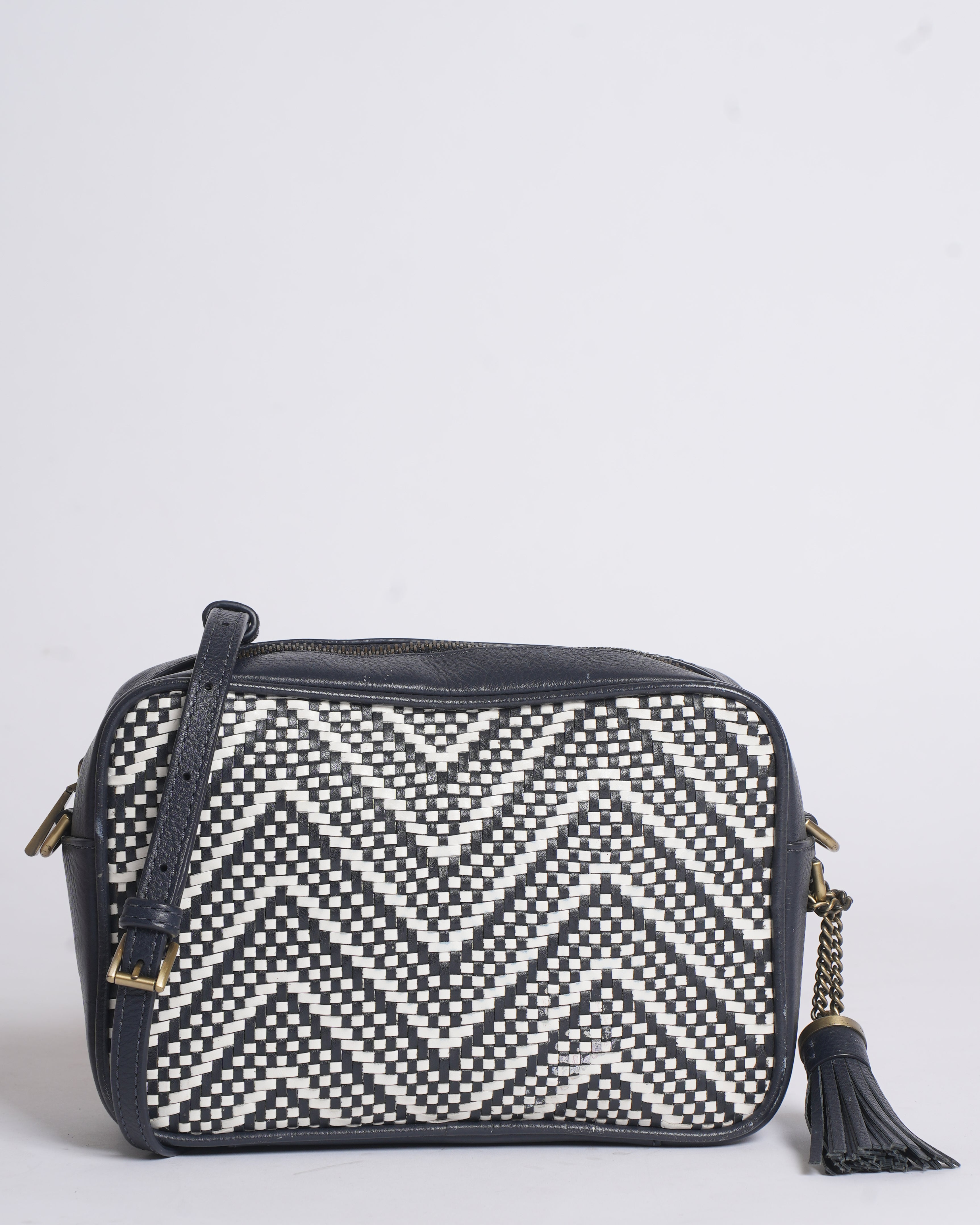 MK Crossbody In Black & White