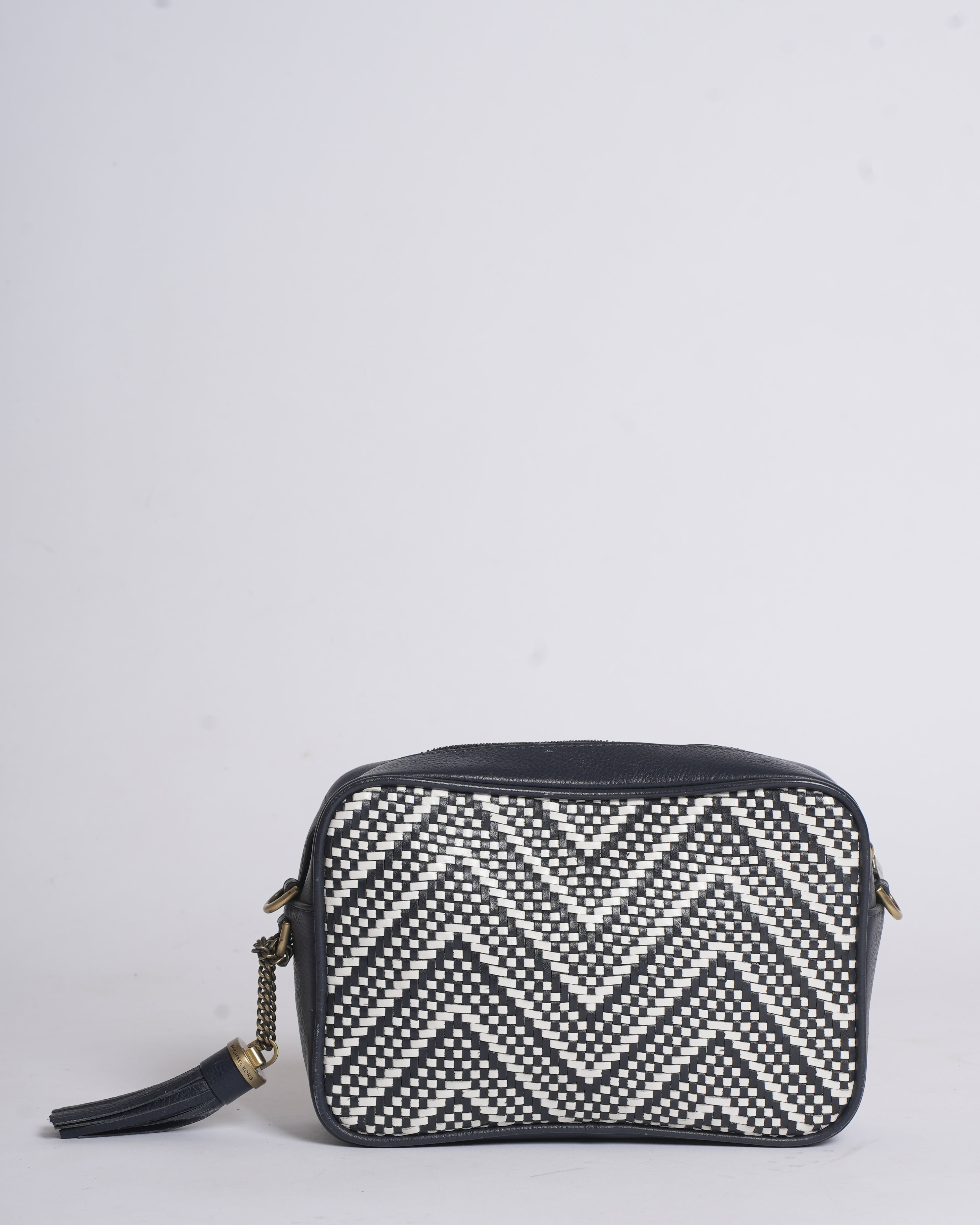 MK Crossbody In Black & White