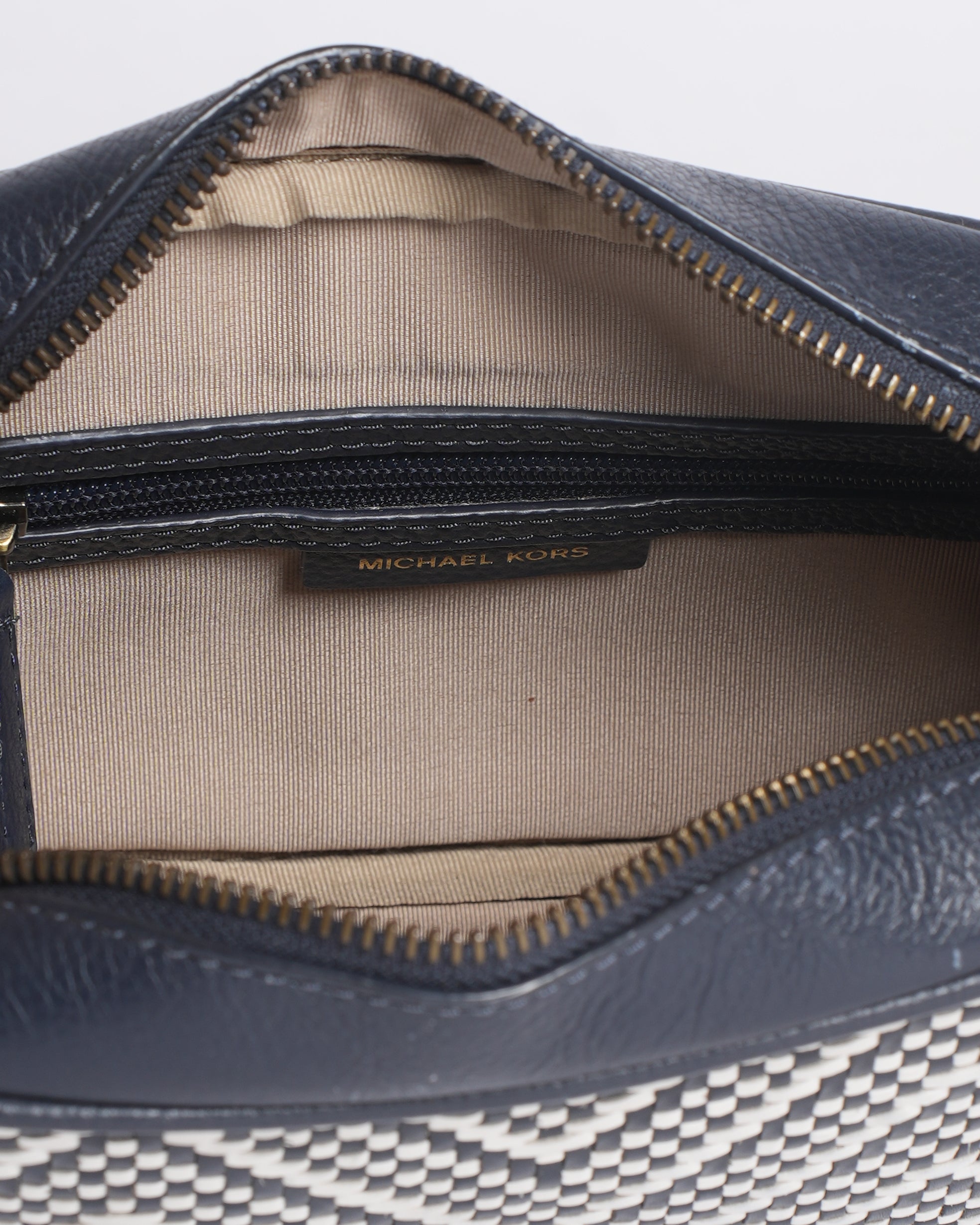 MK Crossbody In Black & White