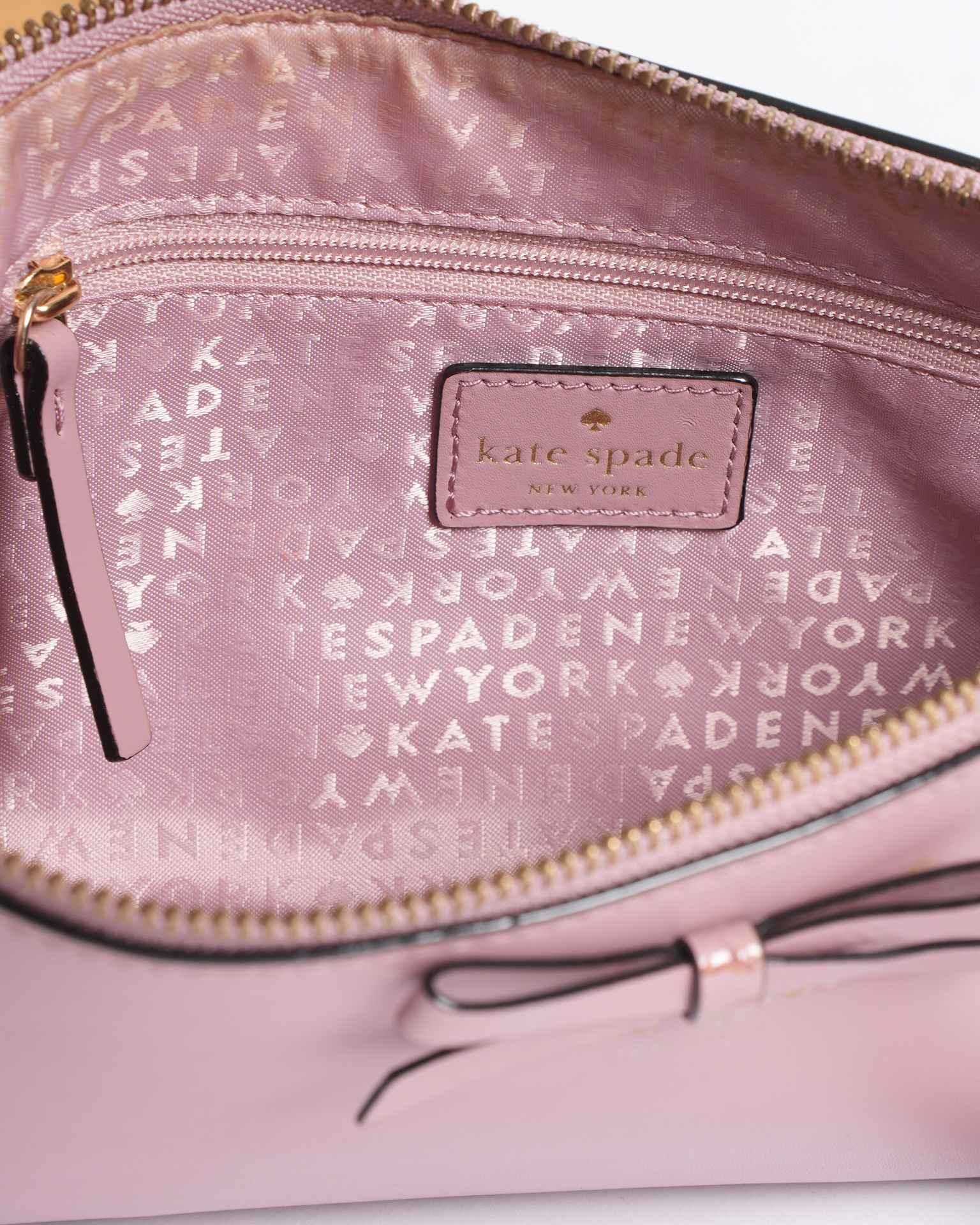 Kate Spade Bow Purple Crossbody Bag