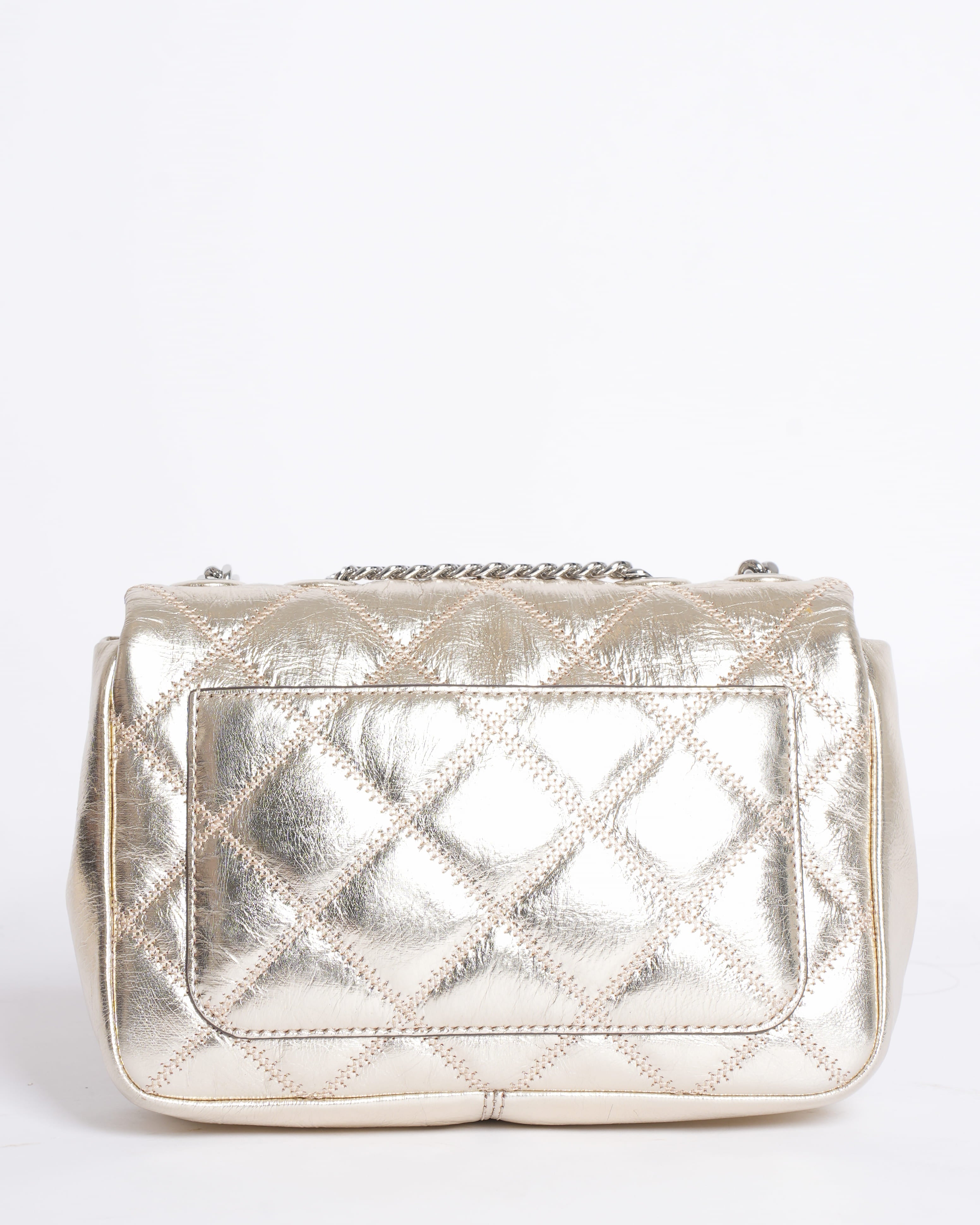 New Tory Burch Willa Quilted Shoulder Bag