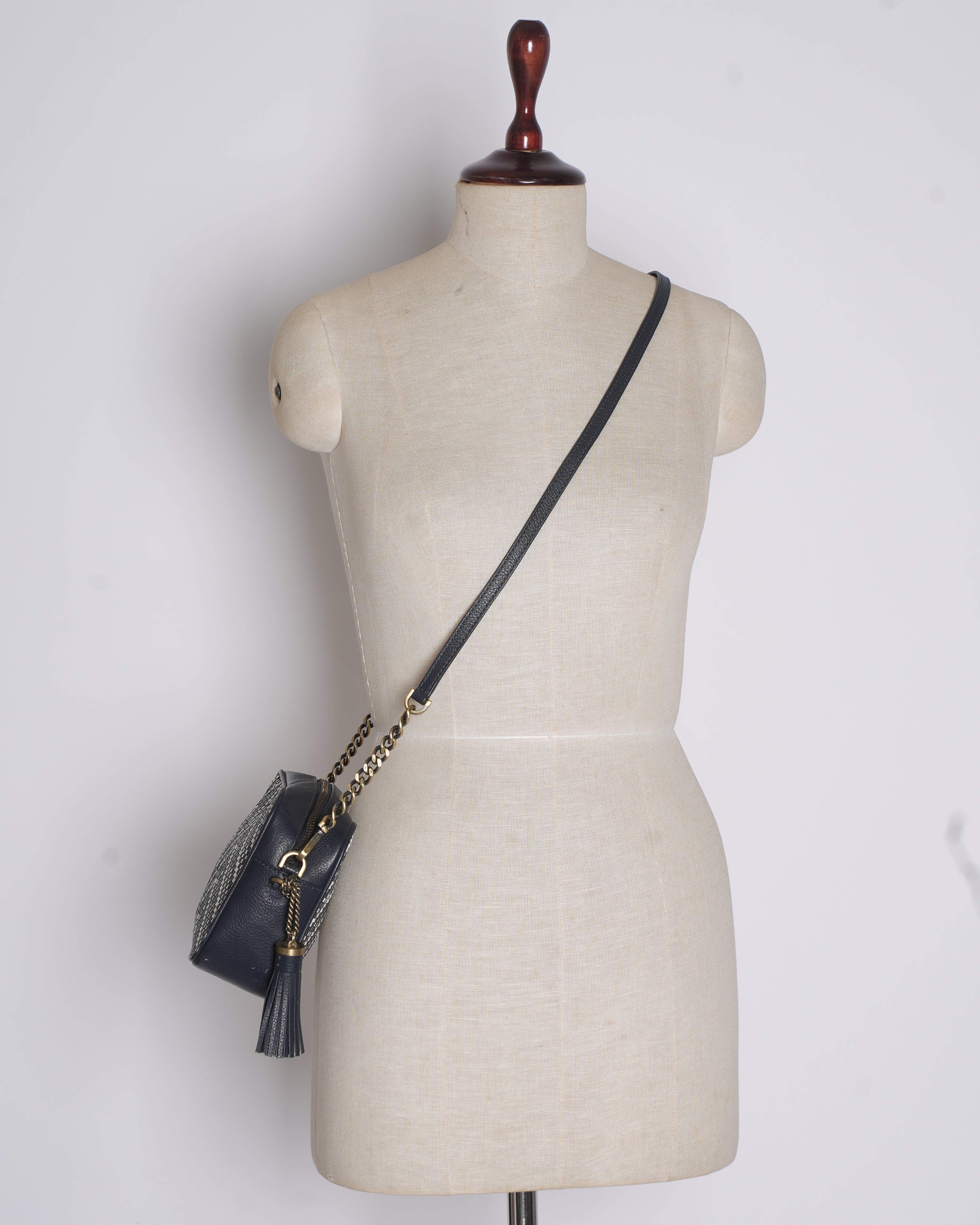 MK Crossbody In Black & White