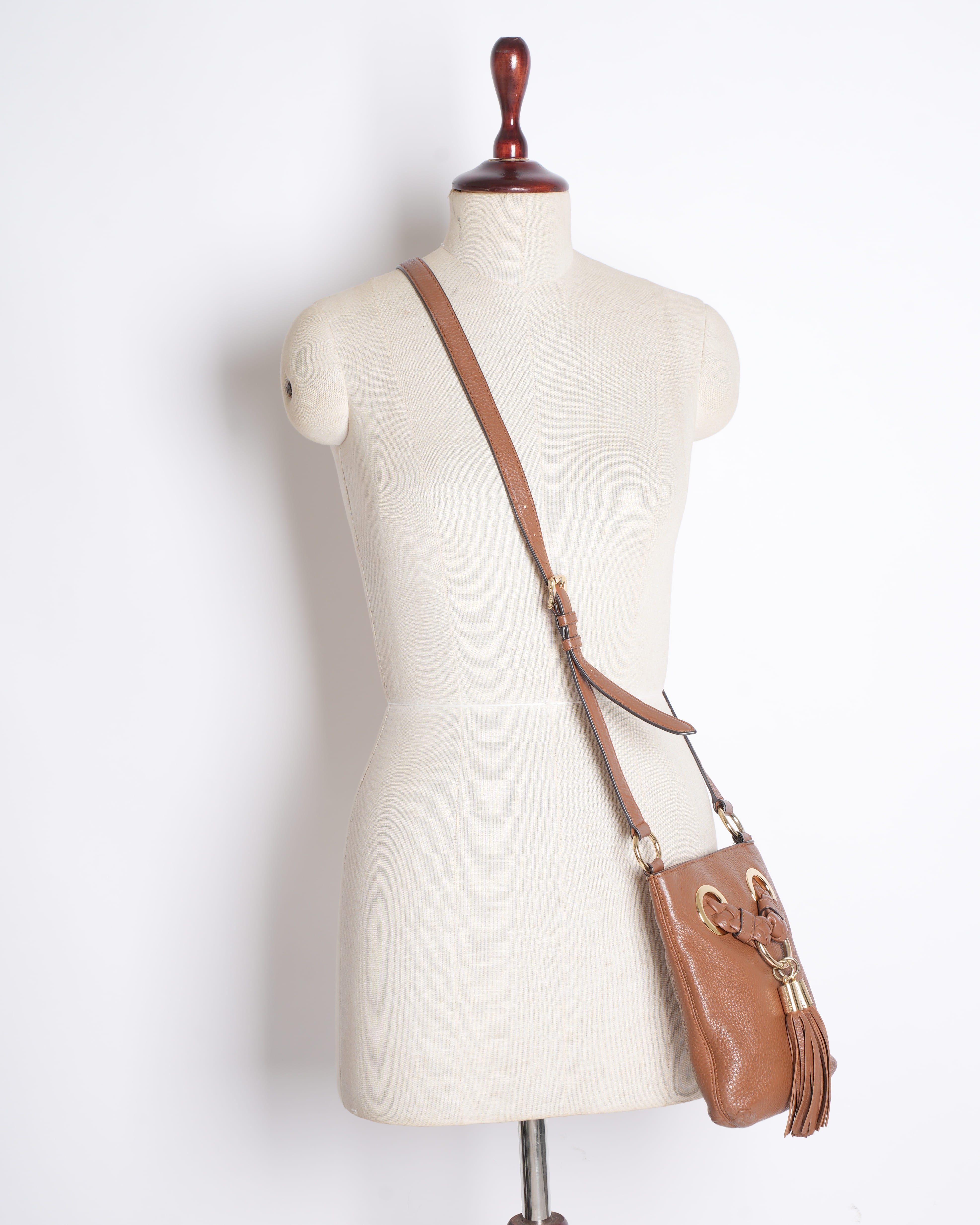Michael Kors Pebbled Leather Crossbody Bag