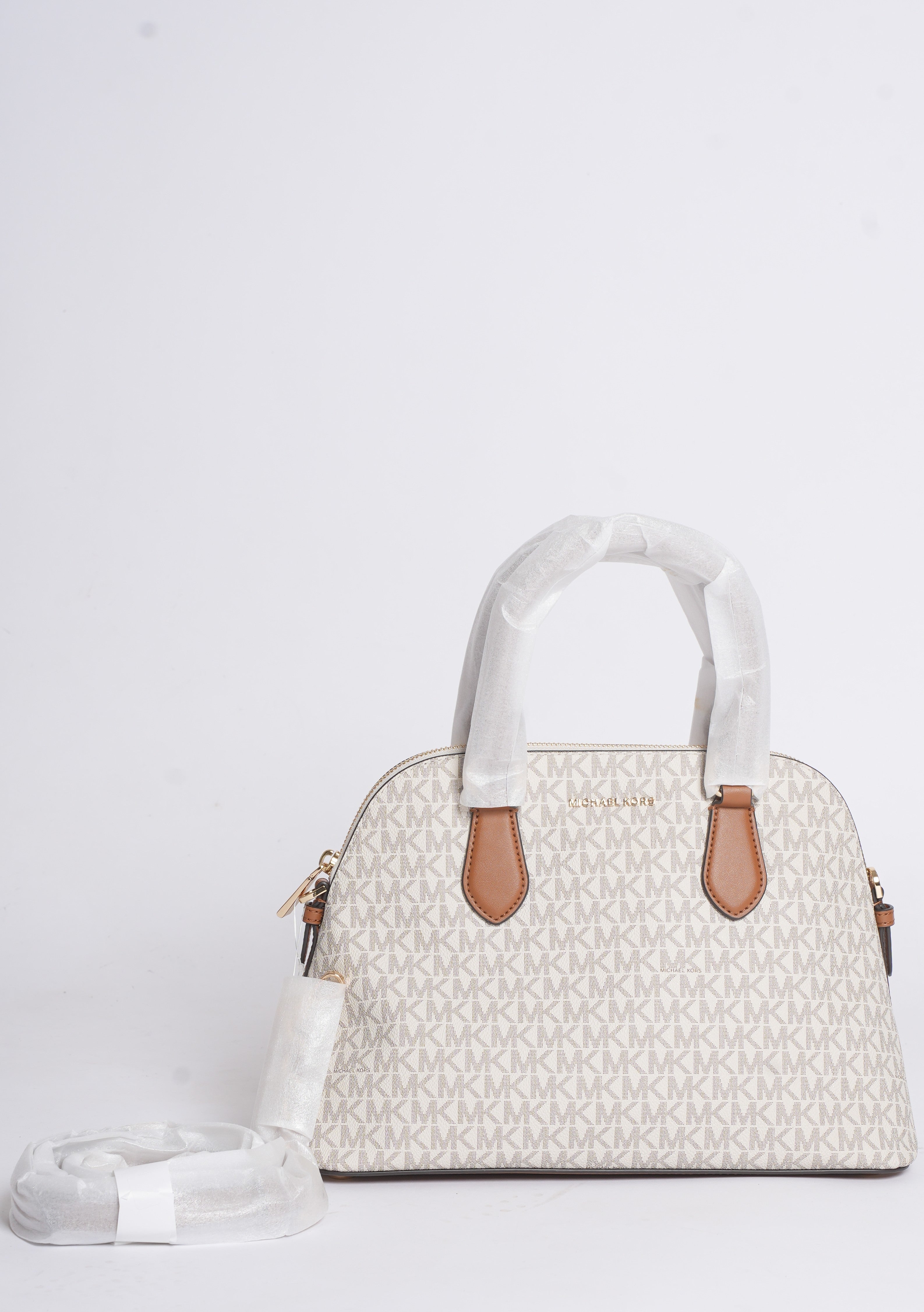 New Michael kors veronica dome satchel bag