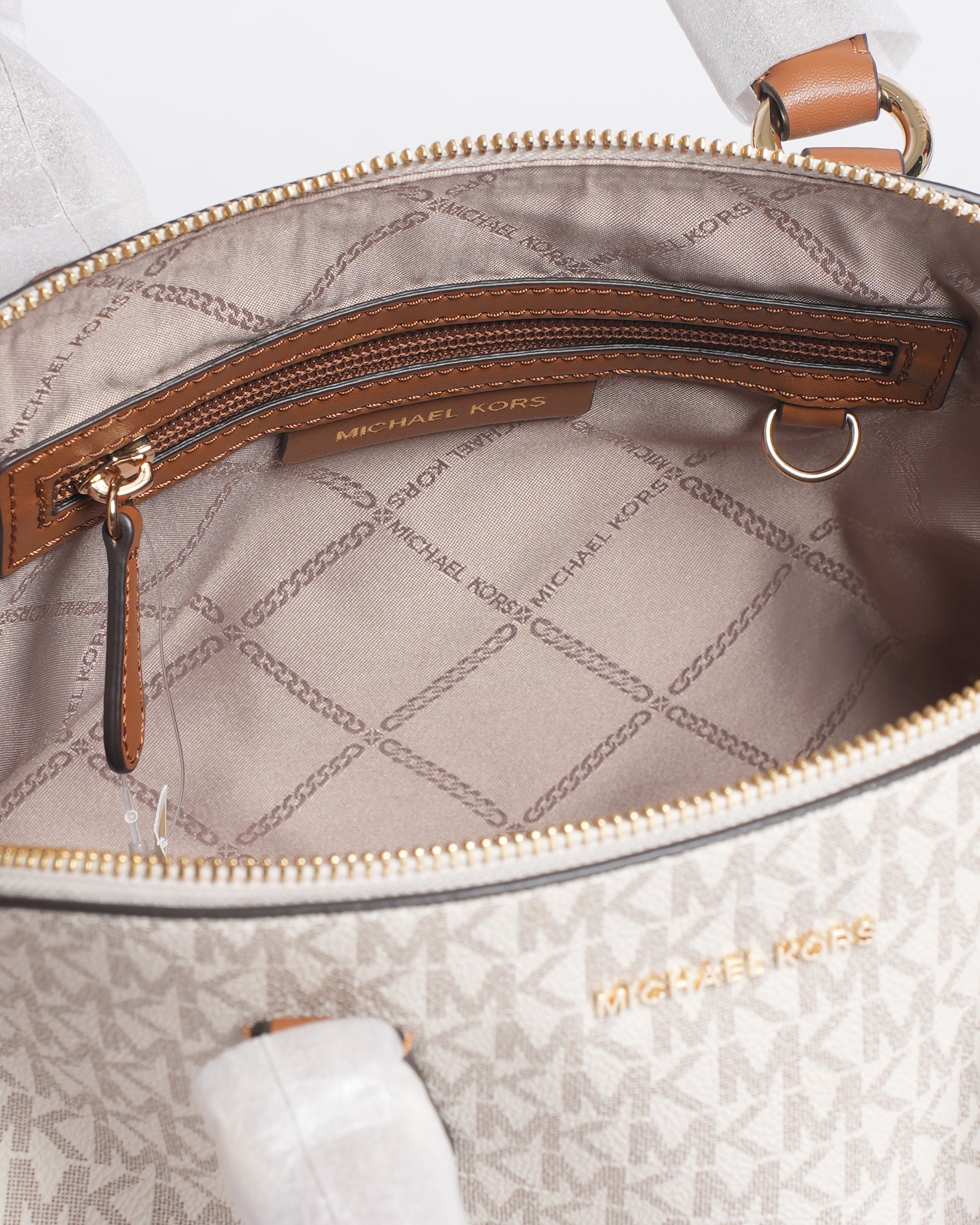 New Michael kors veronica dome satchel bag