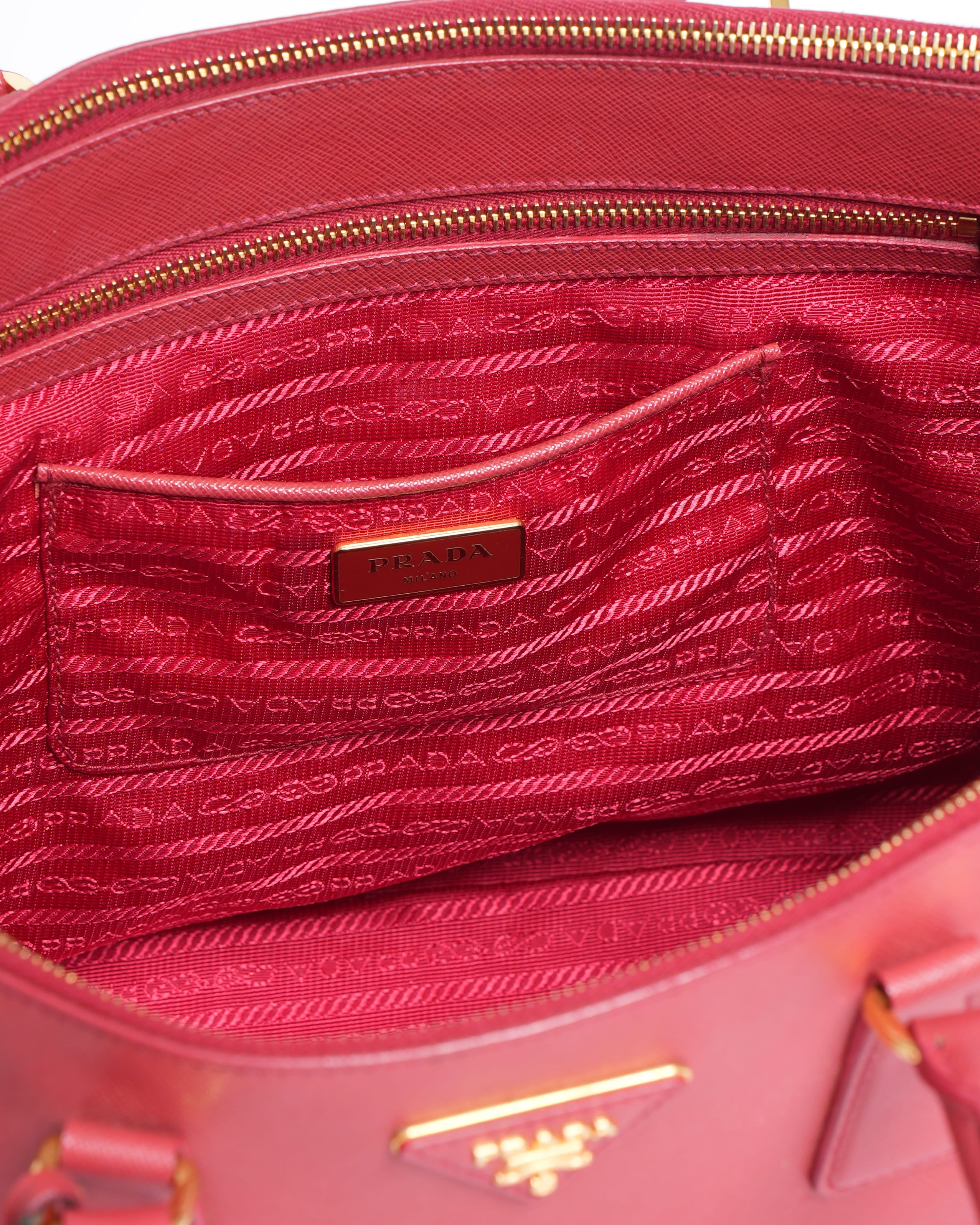 Prada Galleria Saffiano Leather Tote Bag