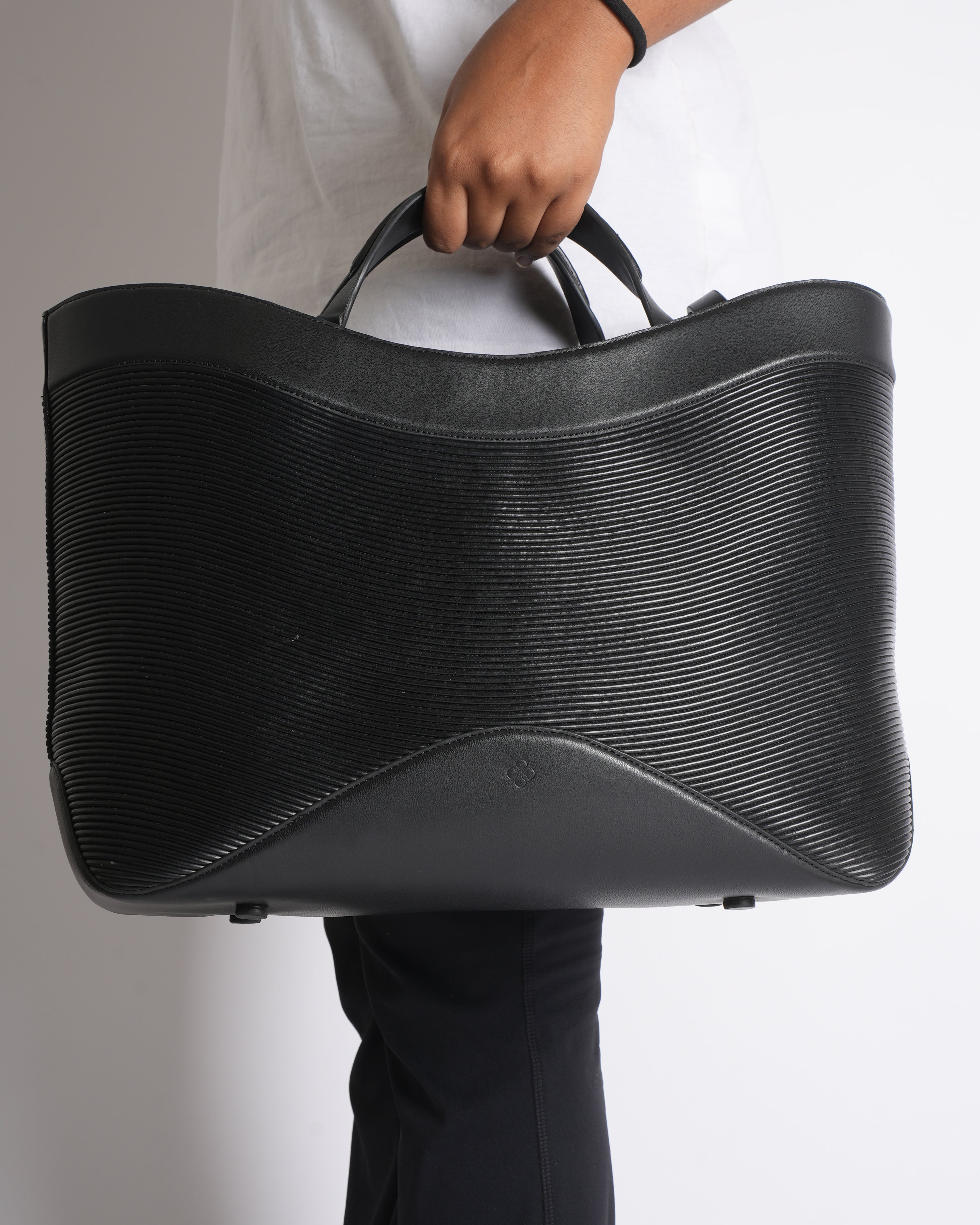 AMPM Black Rahele Tote Bag