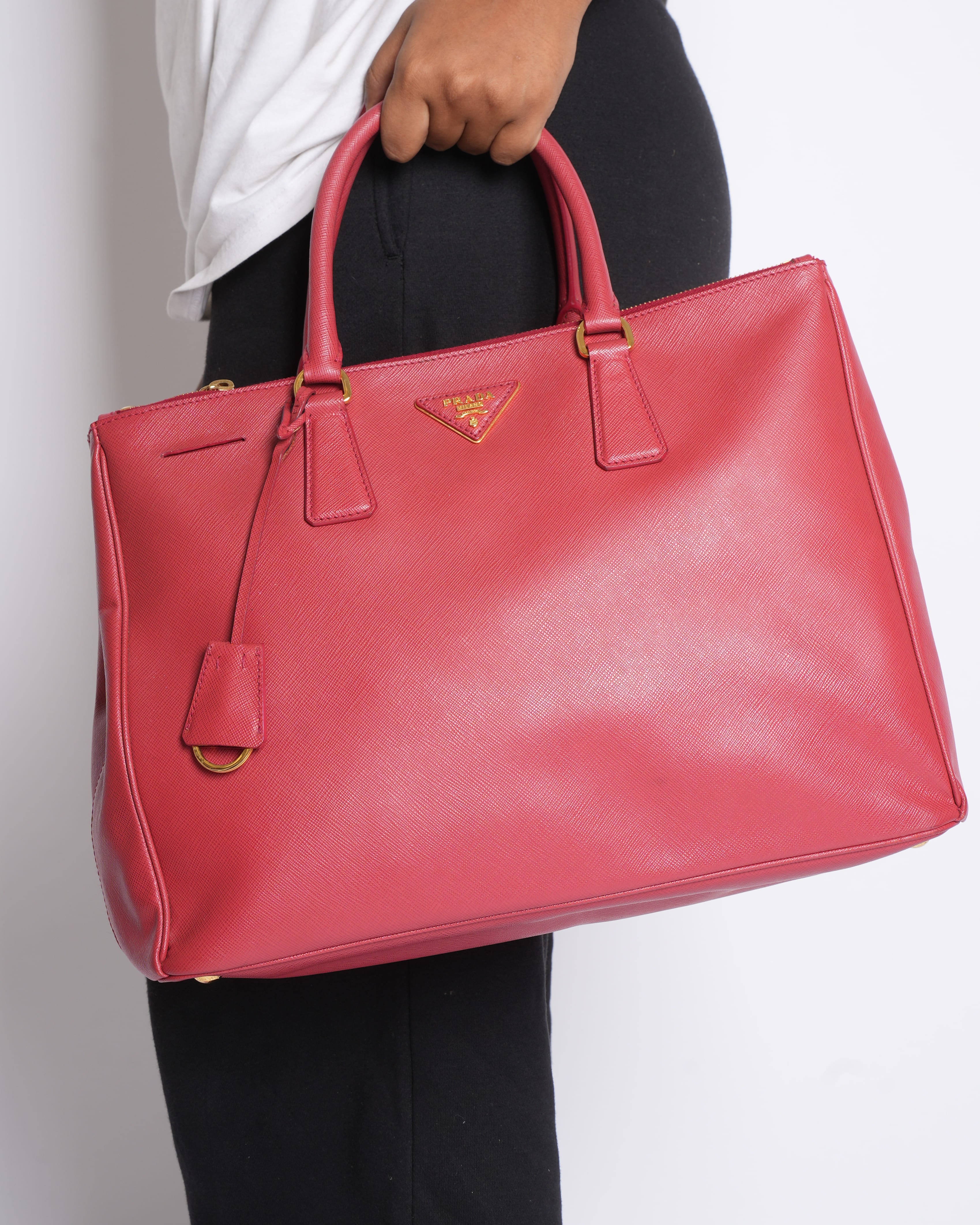 Prada Galleria Saffiano Leather Tote Bag