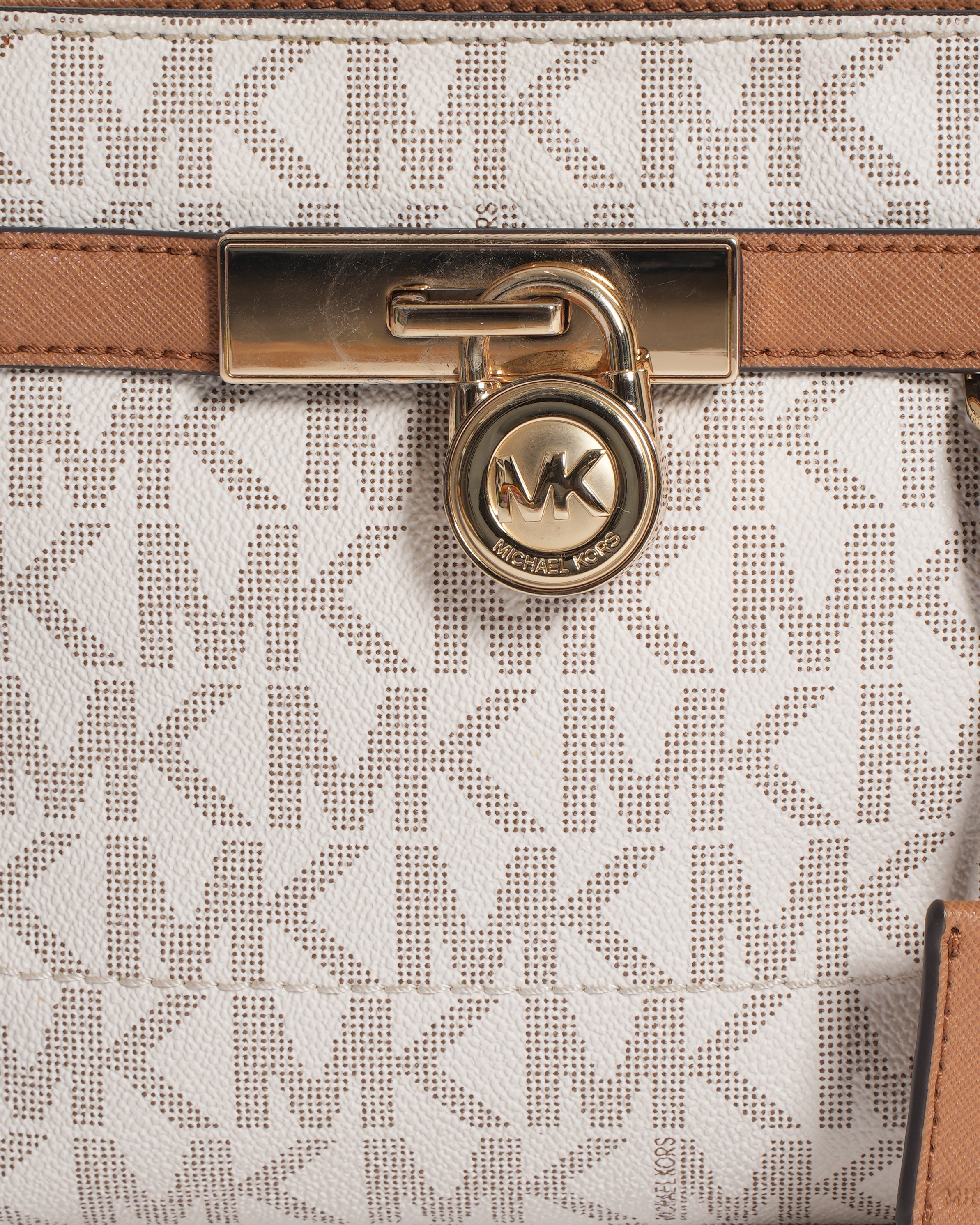 Michael Kors Signature Monogram Crossbody Bag