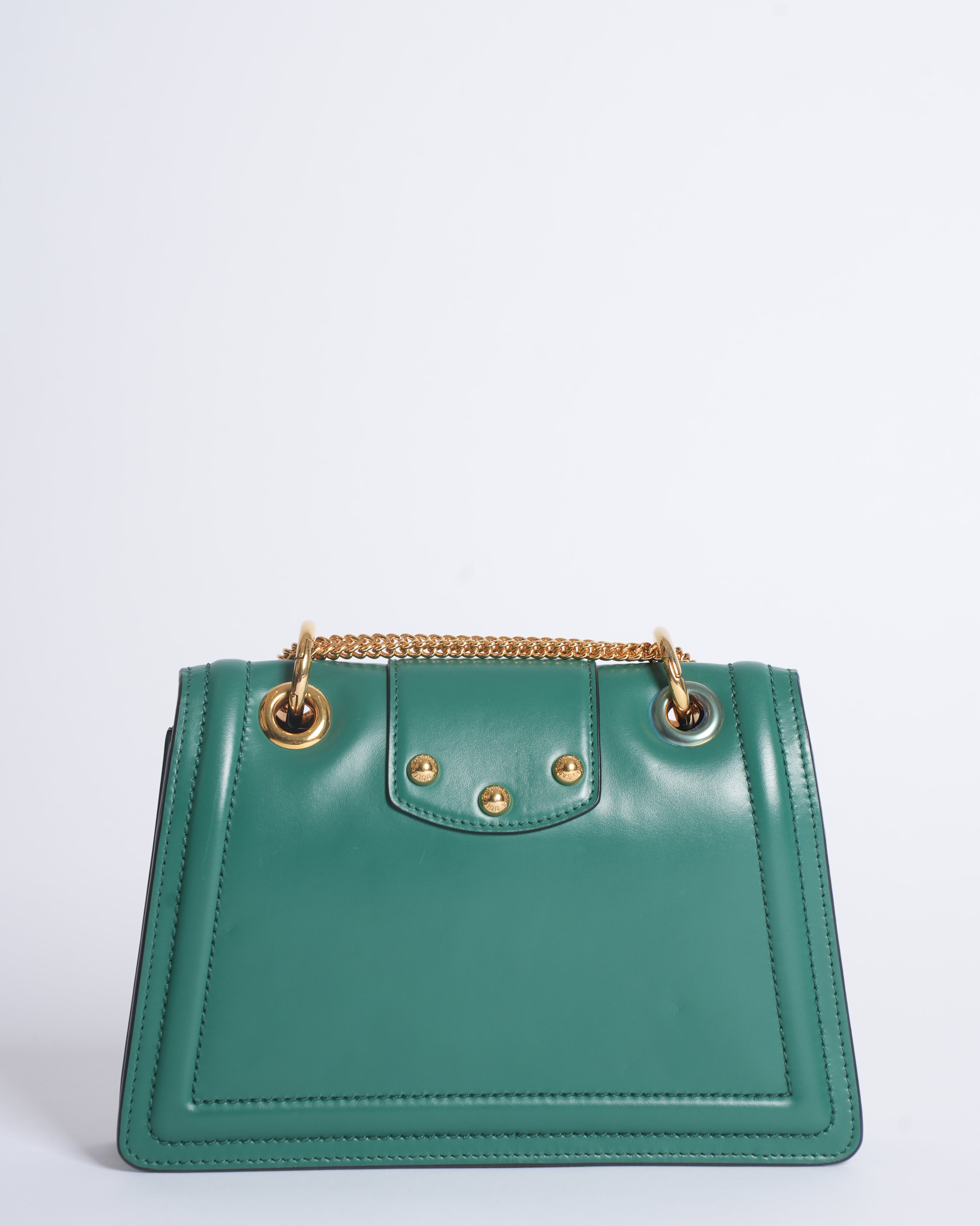 New Dolce & Gabbana Small Amore Calfskin Bag