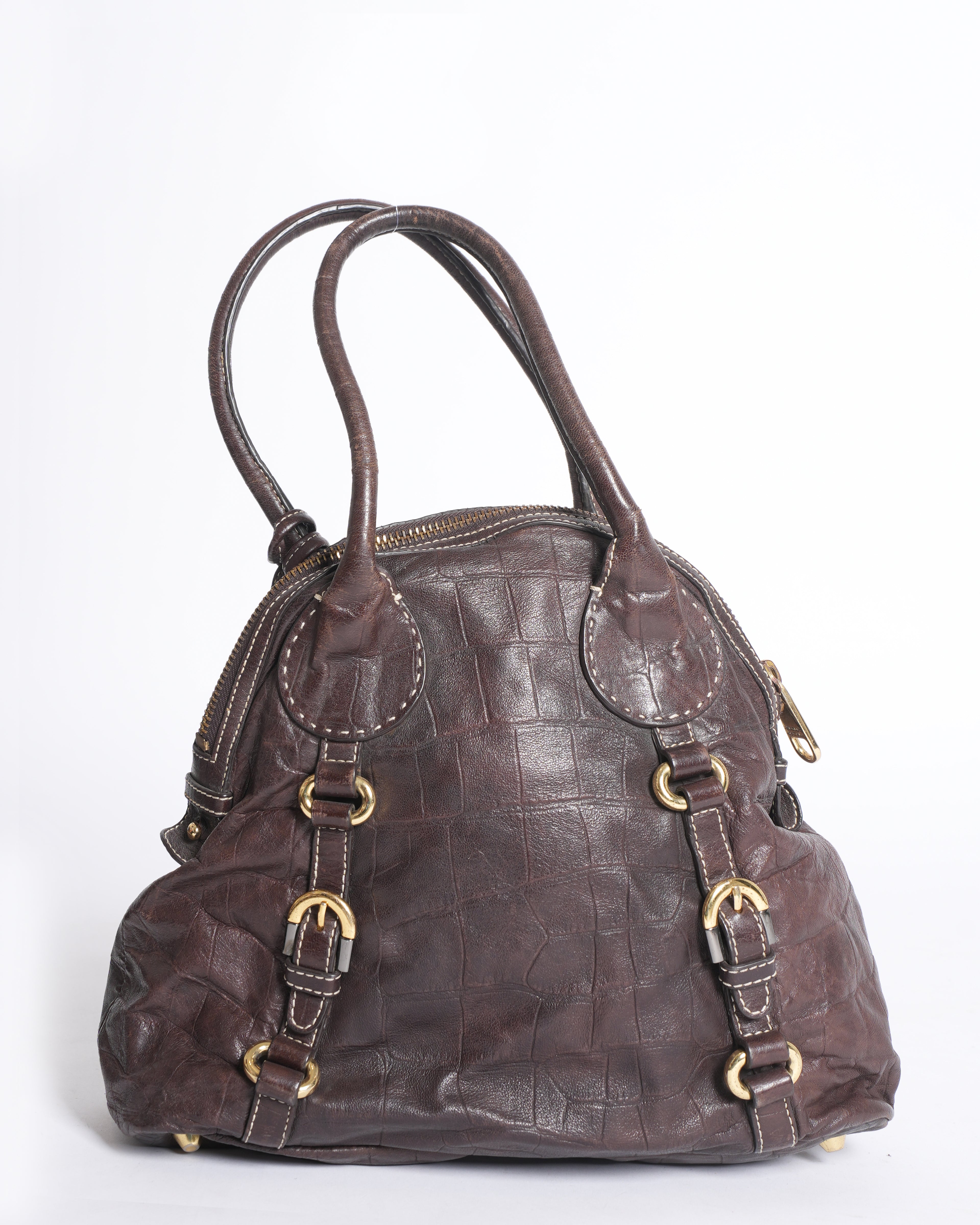 Badgley Mischka Shoulder Bag In Brown