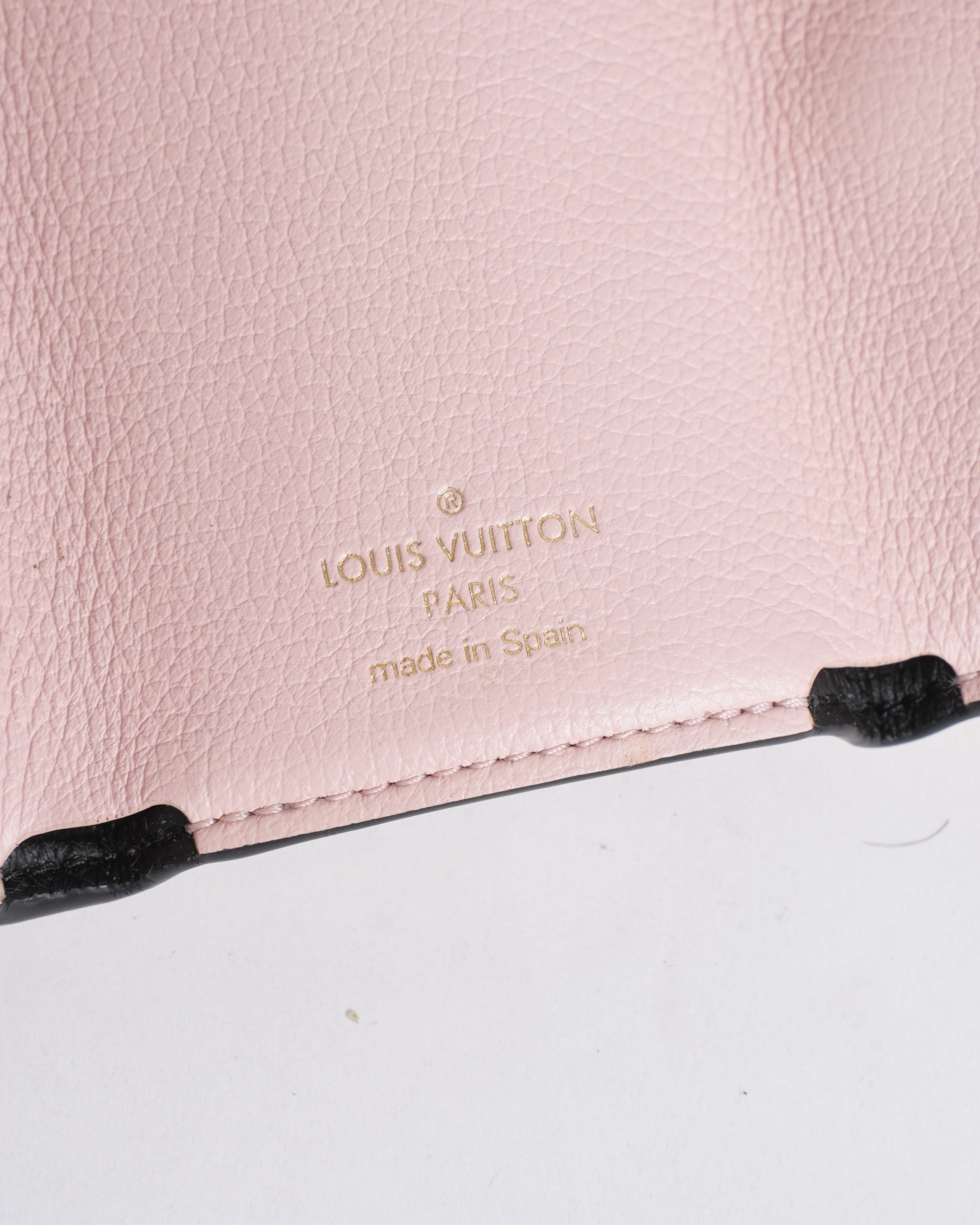 Louis Vuitton Portefeuille Black Trifold Wallet