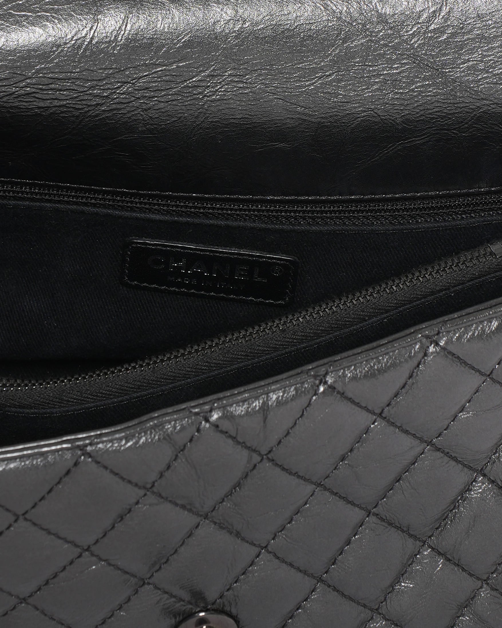 Chanel Leather Medium Coco Top Handle Bag With Shoulder Strap
