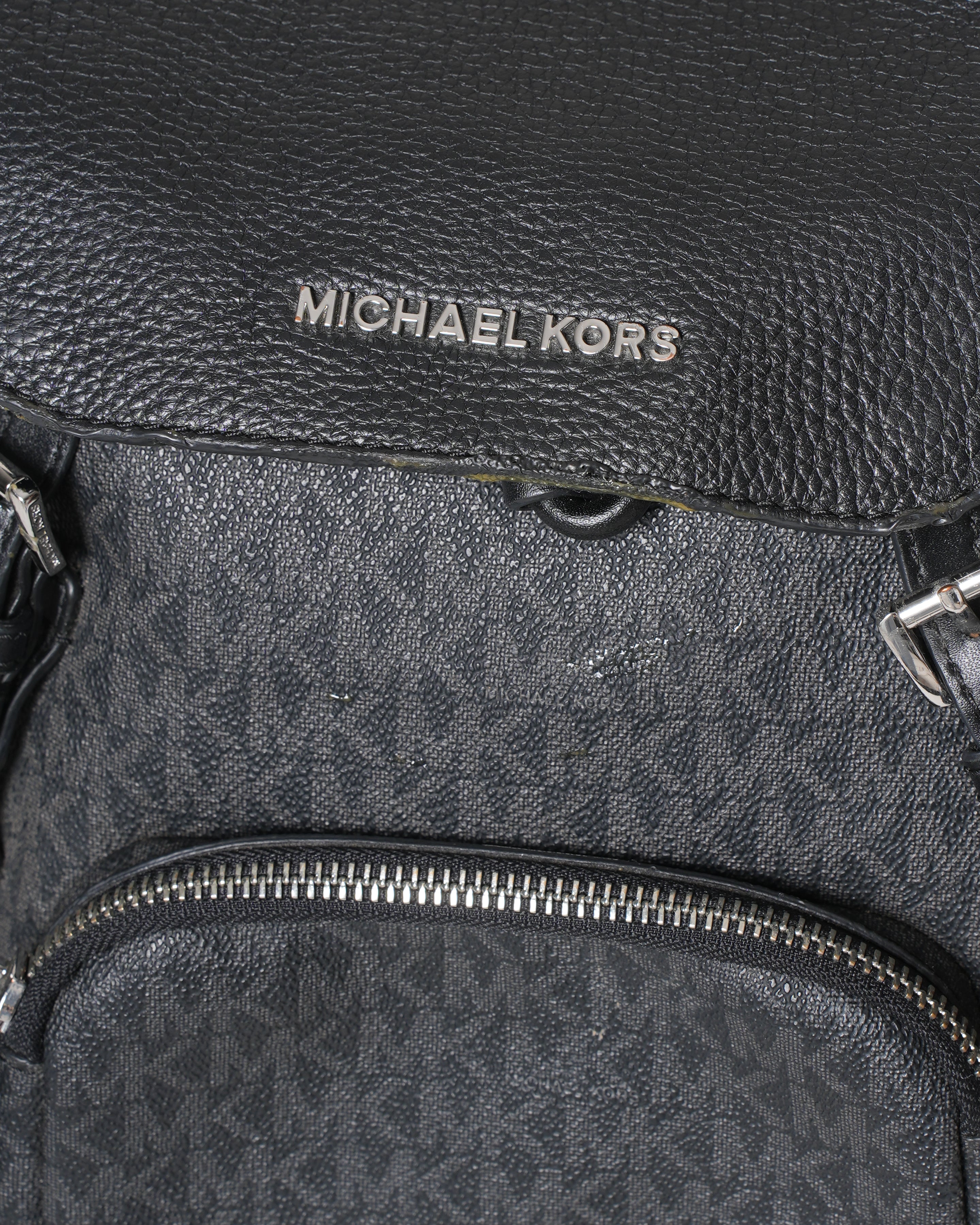 Michael Kors Black Backpack