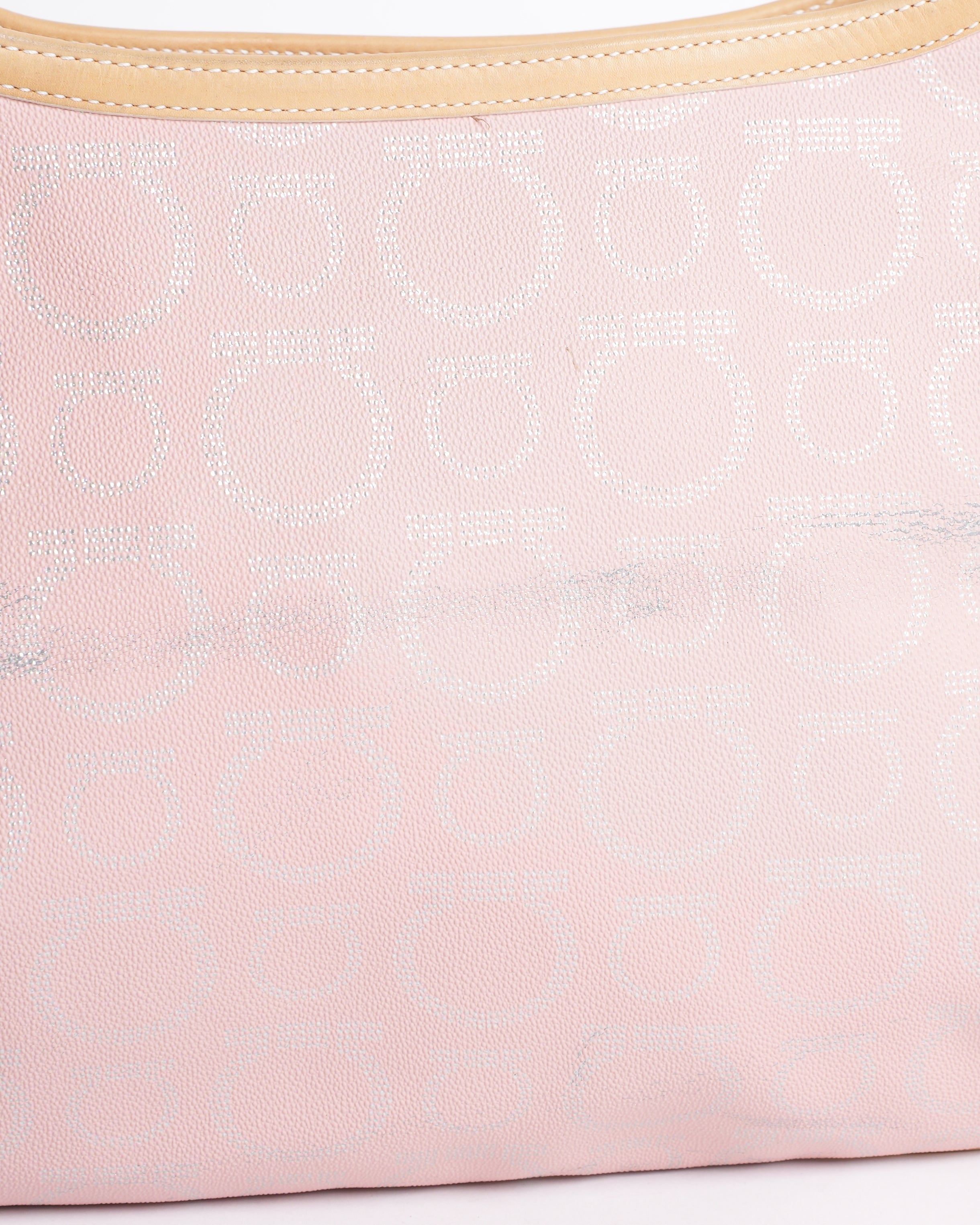 Salvatore ferragamo gancini pink bag