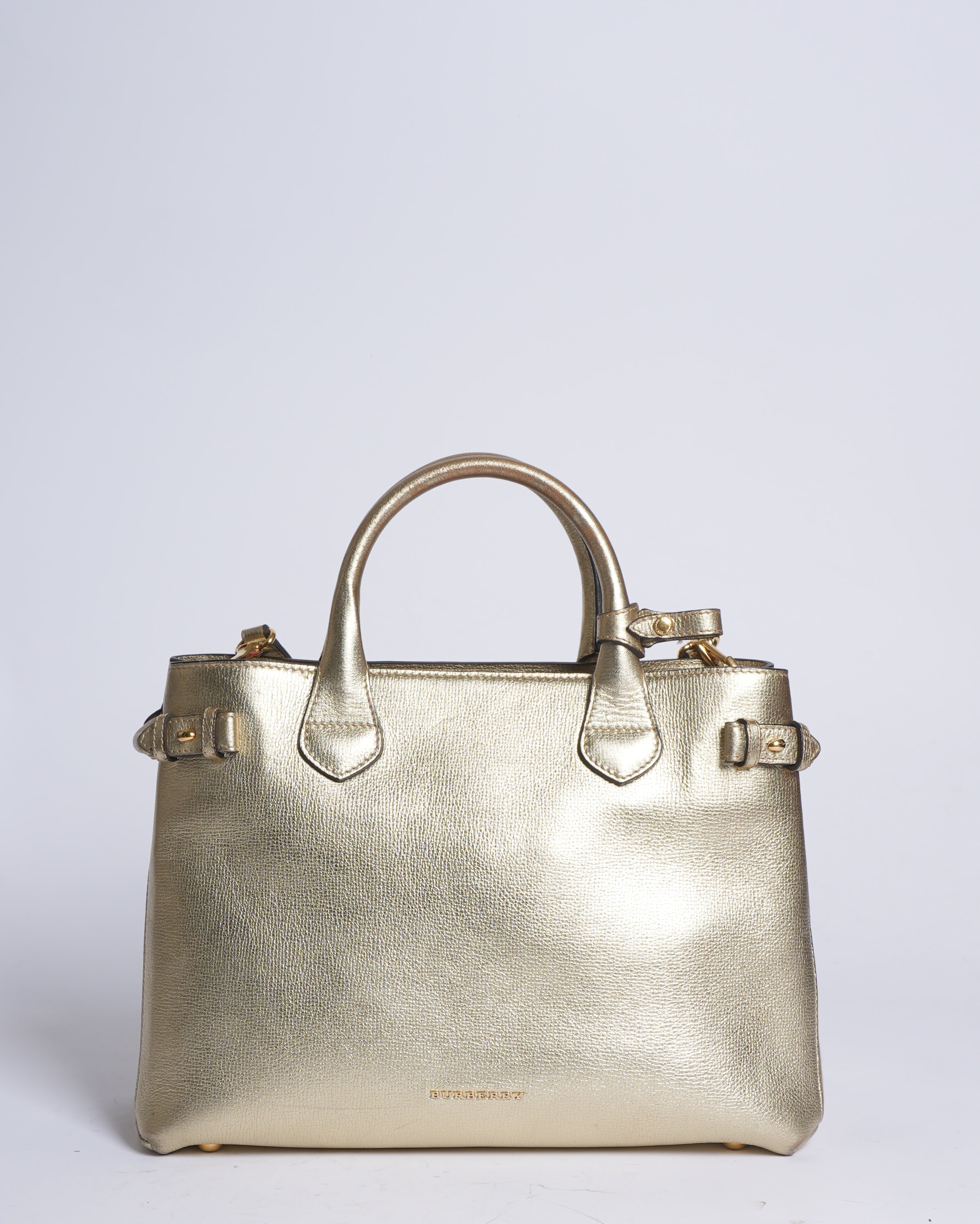 Burberry Gold Crossbody Bag