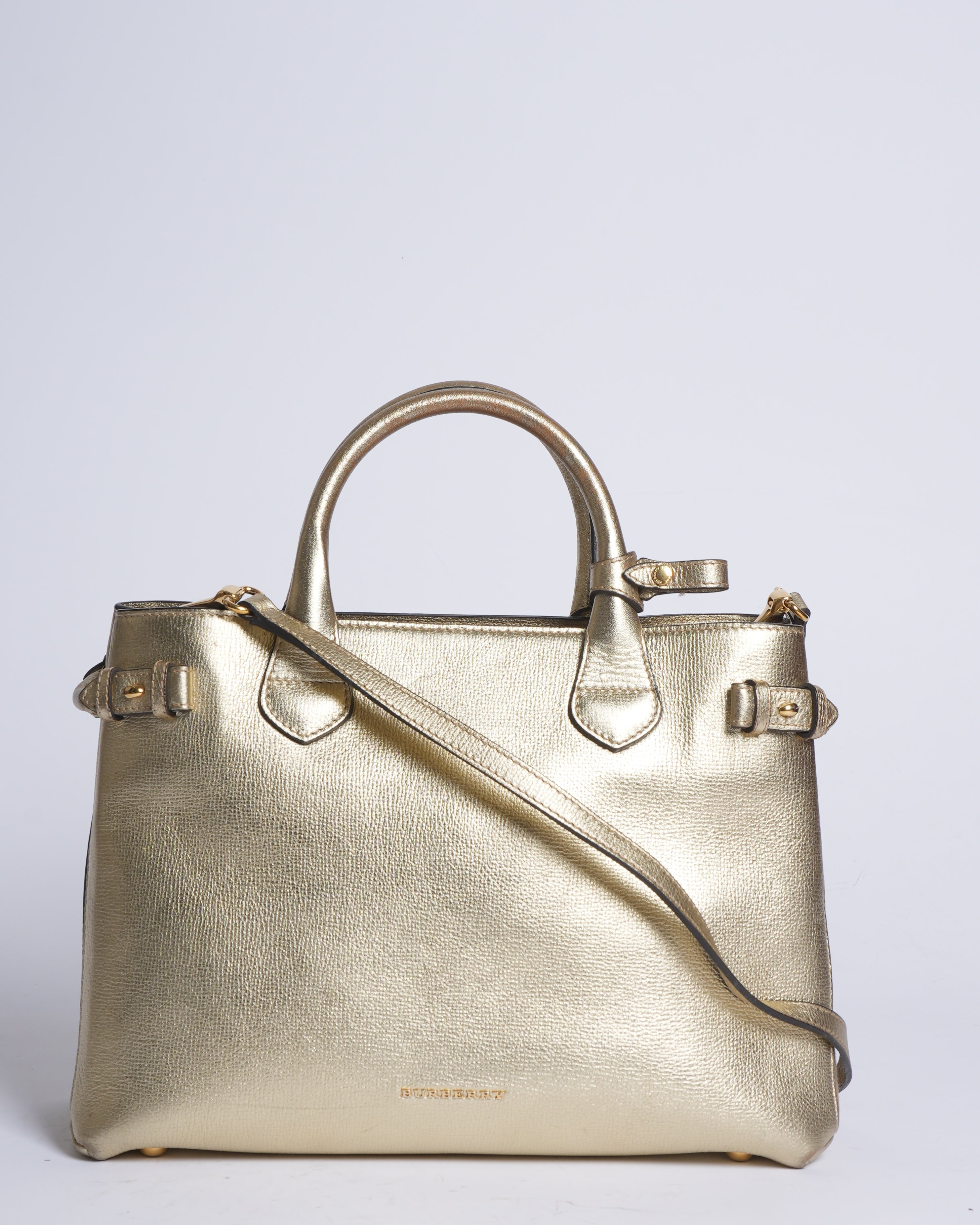 Burberry Gold Crossbody Bag