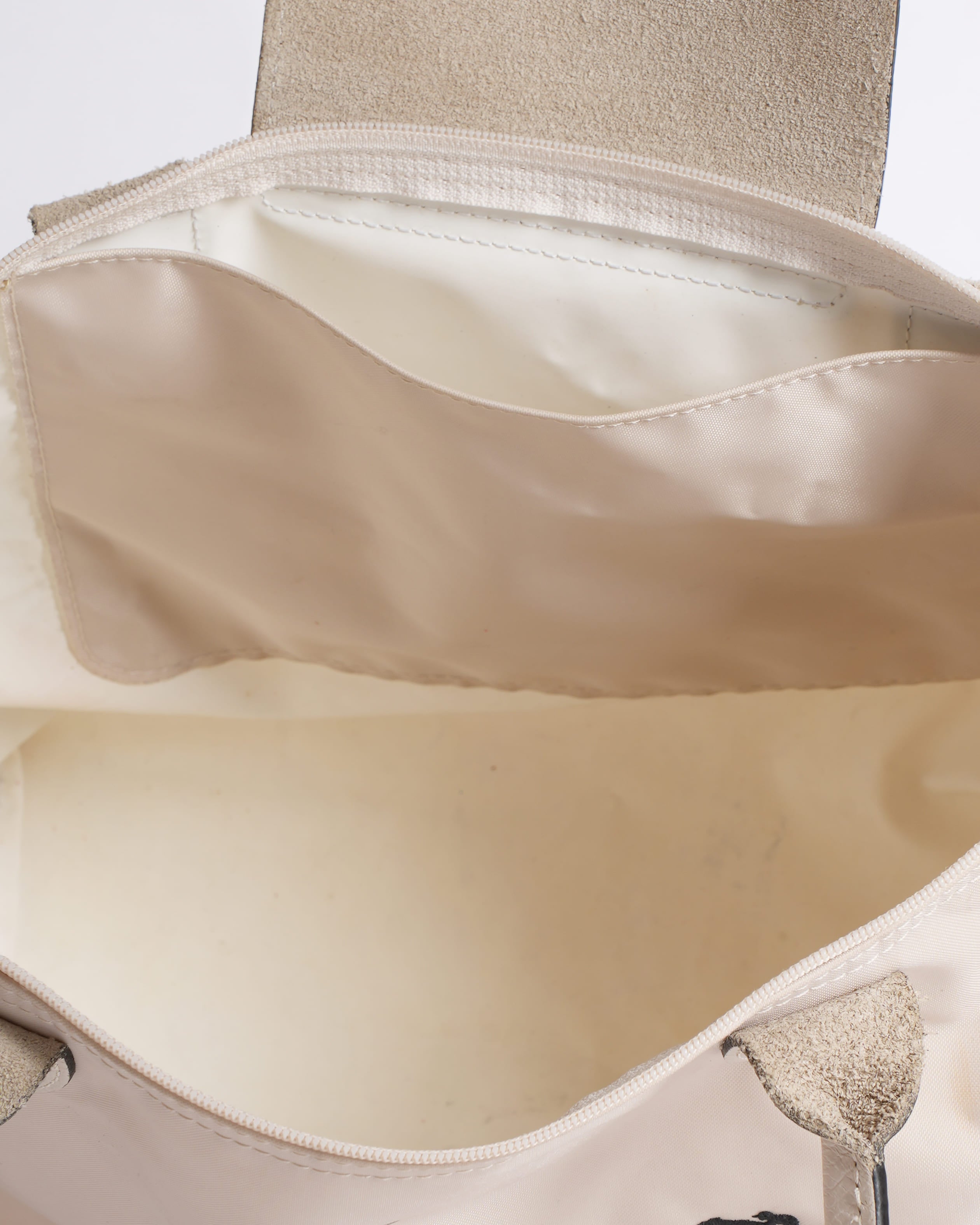 Longchamp Le Pliage Tote Bag in White