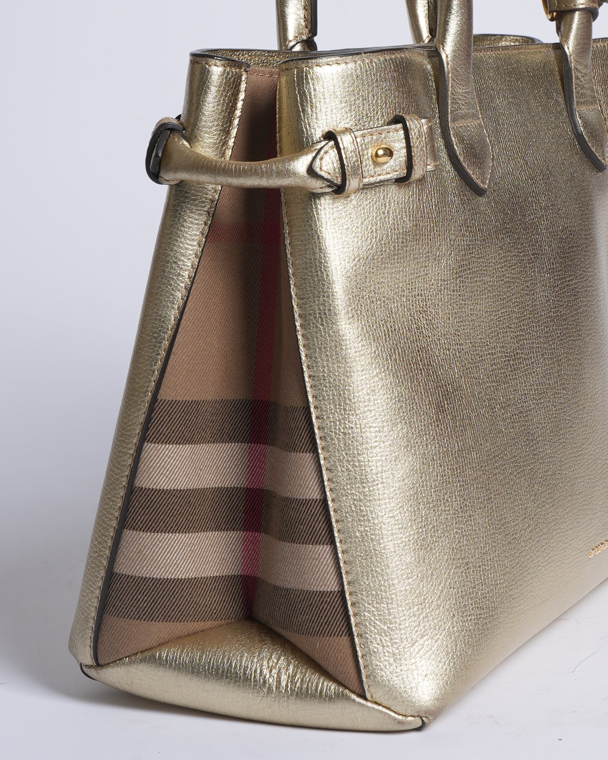 Burberry Gold Crossbody Bag
