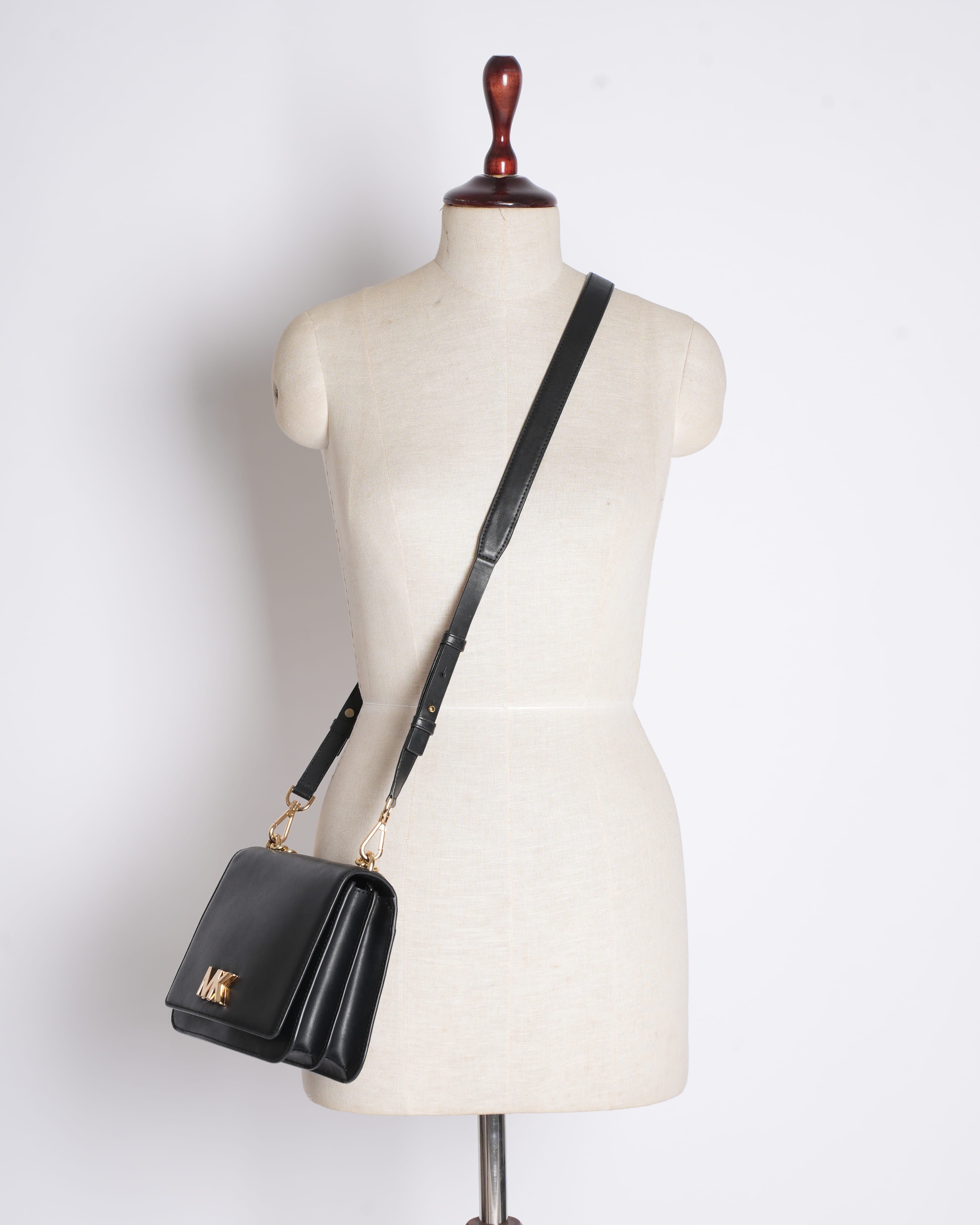 Michael Kors Mott Black Crossbody Bag
