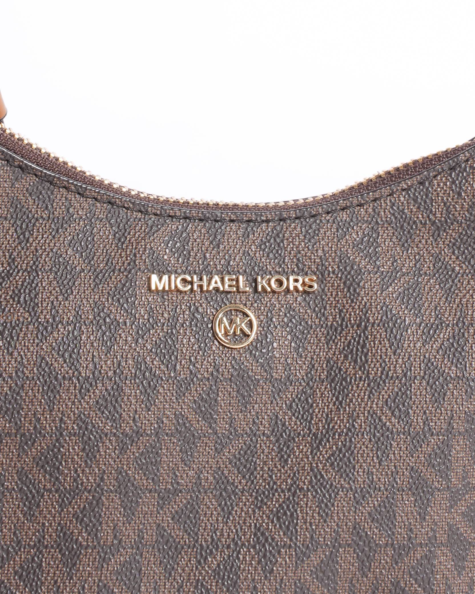 Michael kors jet set small logo shoulder bag