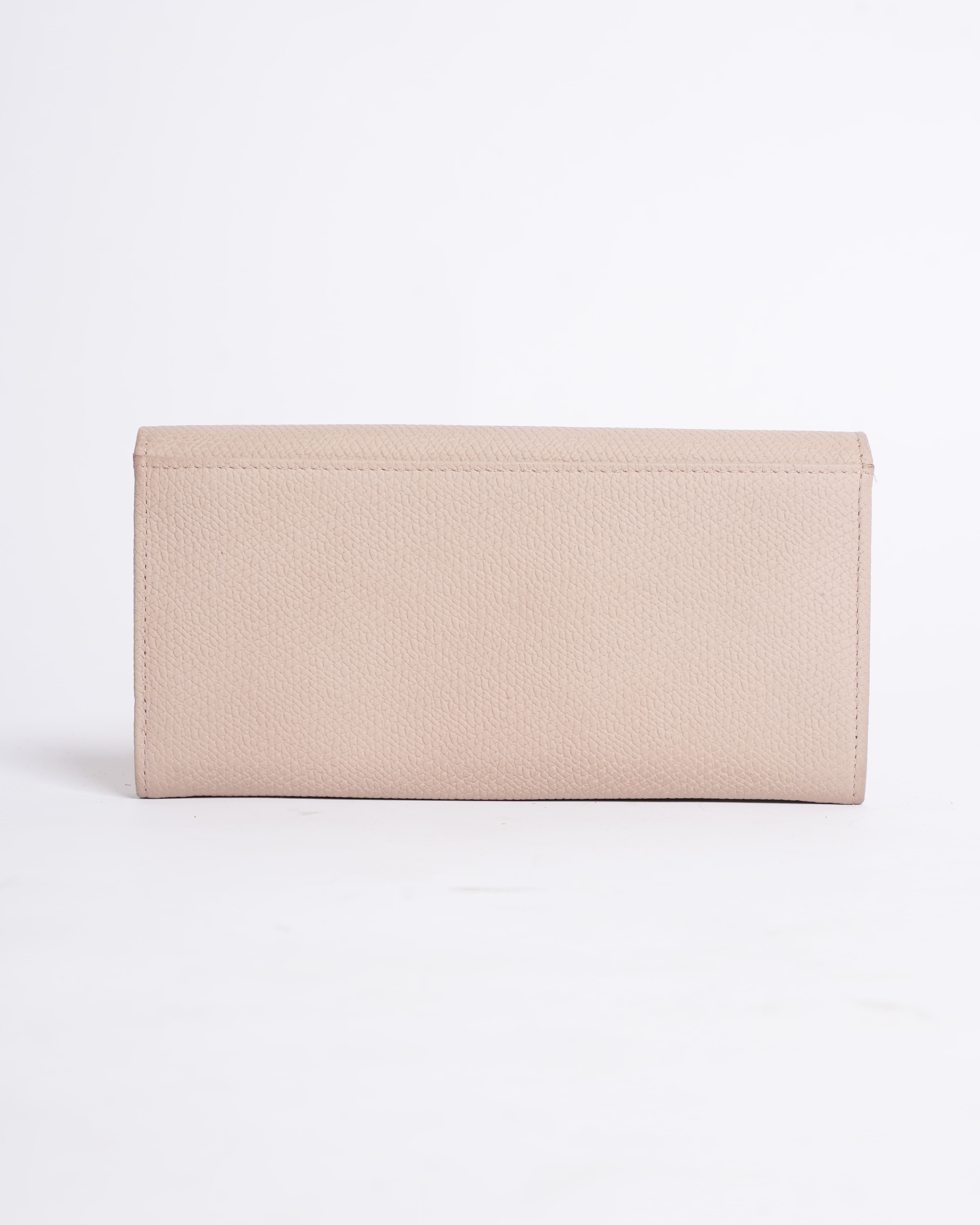 Longchamp Clay Roseau Medium Continental Wallet