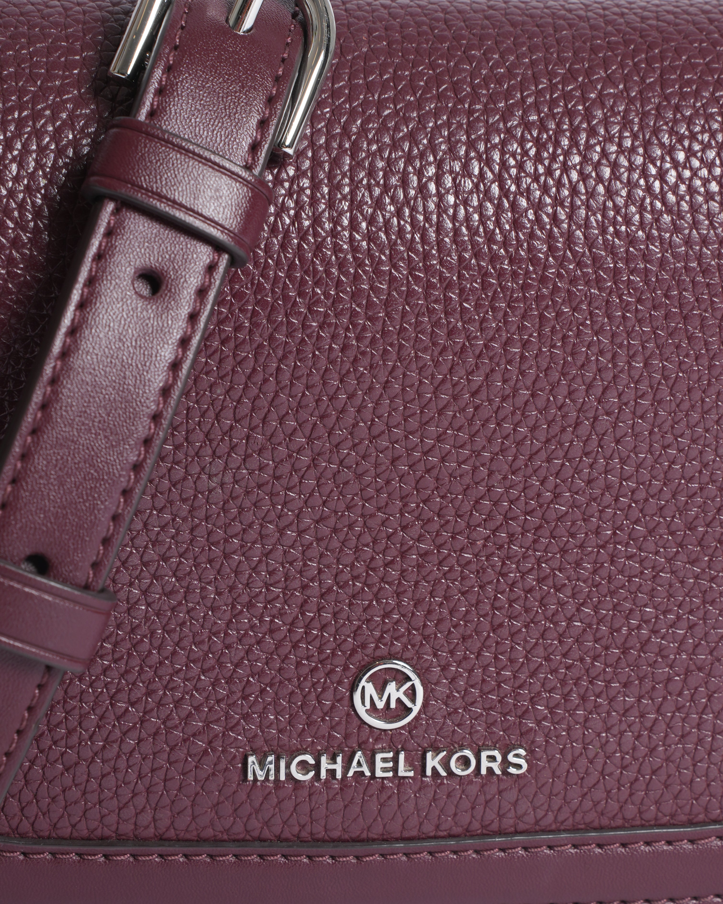 Michael Kors pebbled leather crossbody handbag