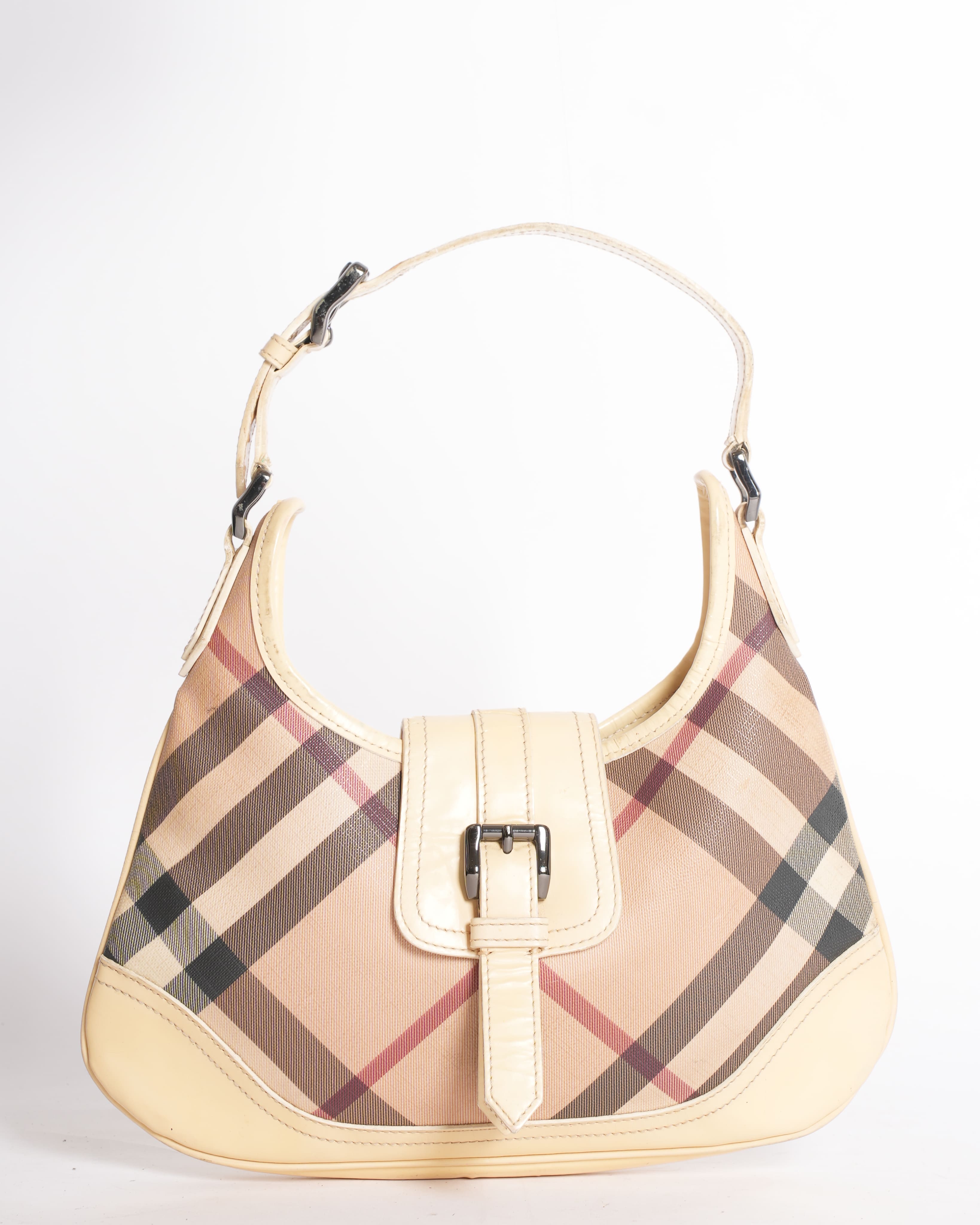 Burberry Nova Check Shoulder Bag