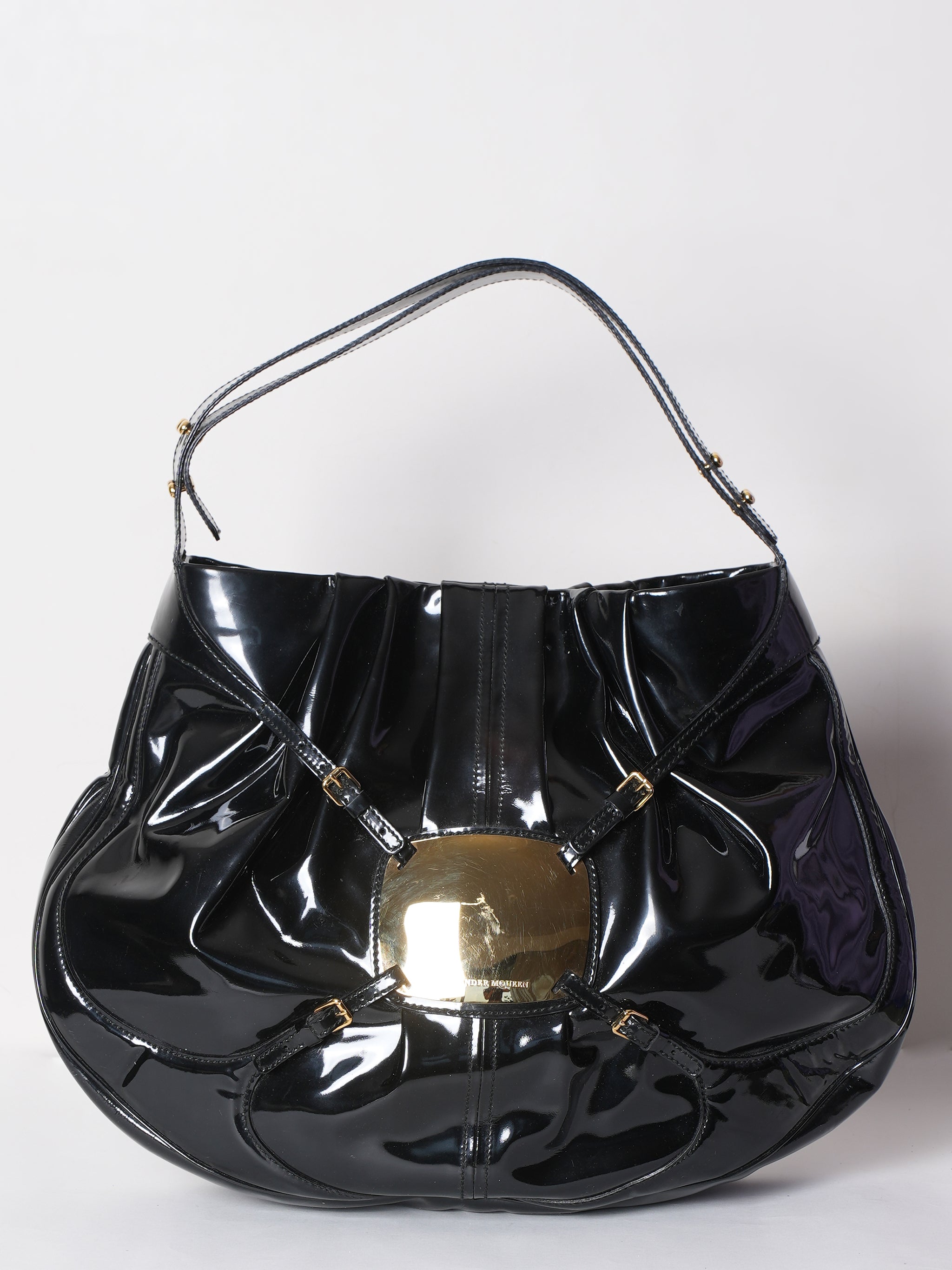 Black patent bag online