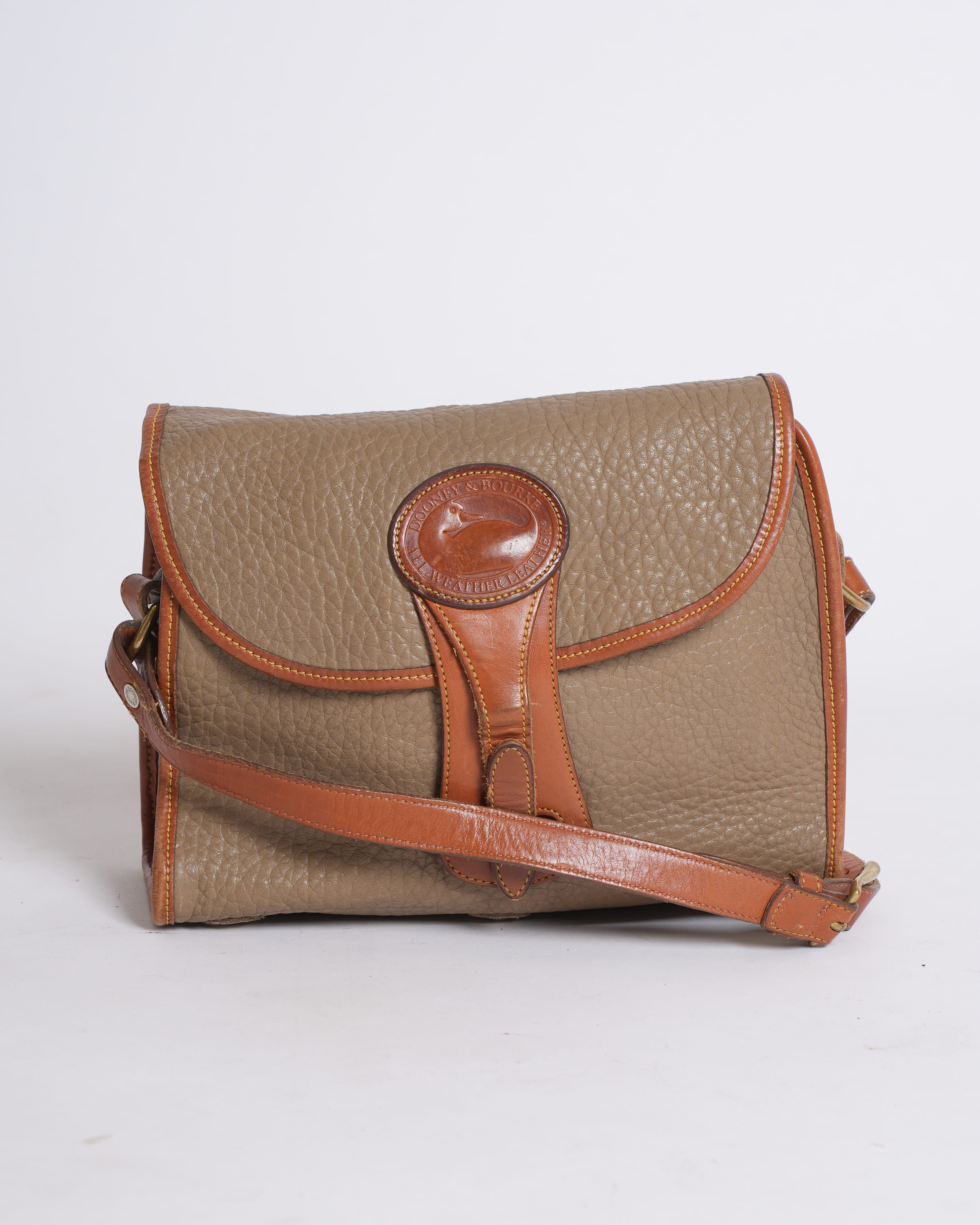 Dooney & Bourke Grape Pebbled Leather Crossbody Bag