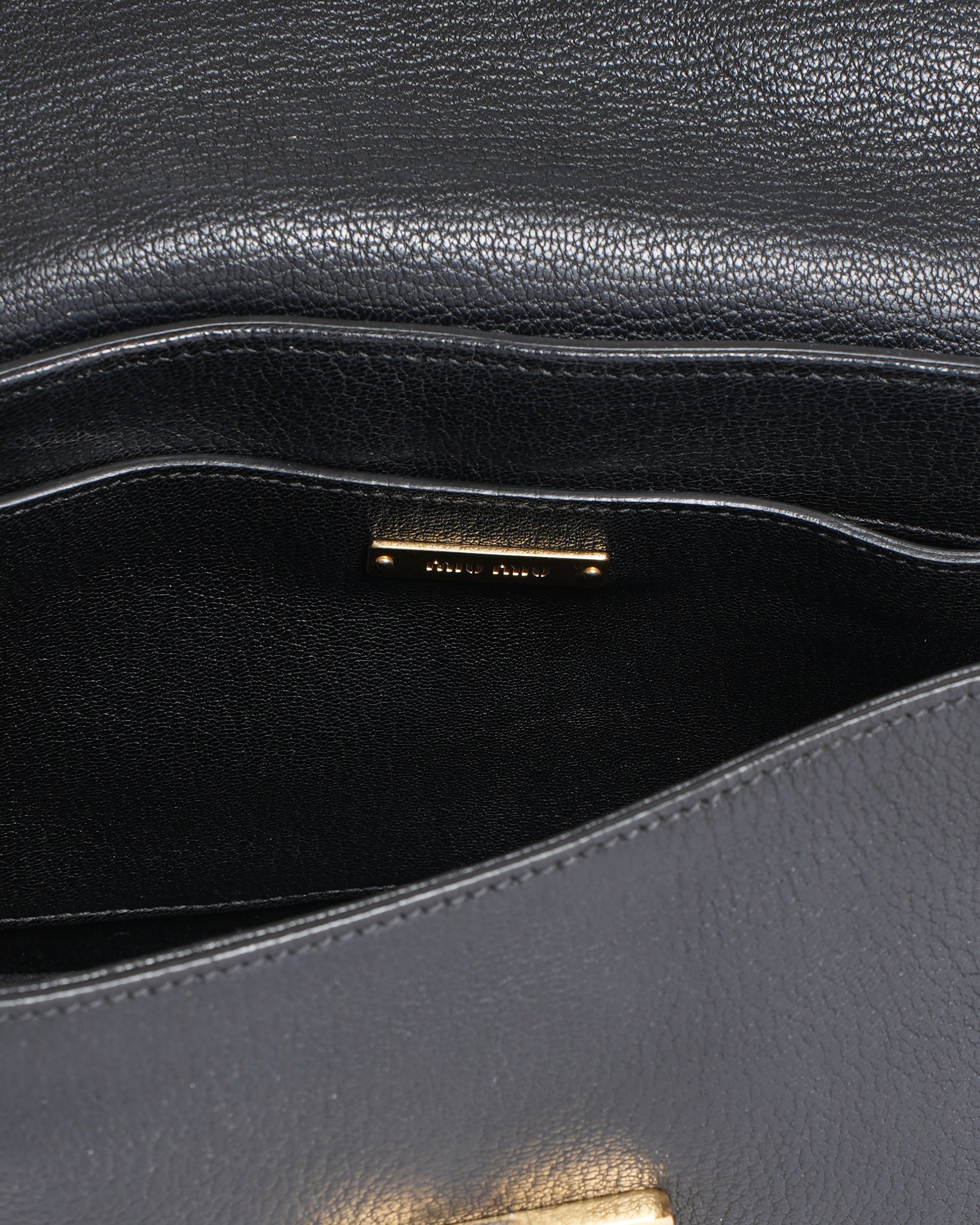 Miu Miu Madras Leather Crossbody Bag