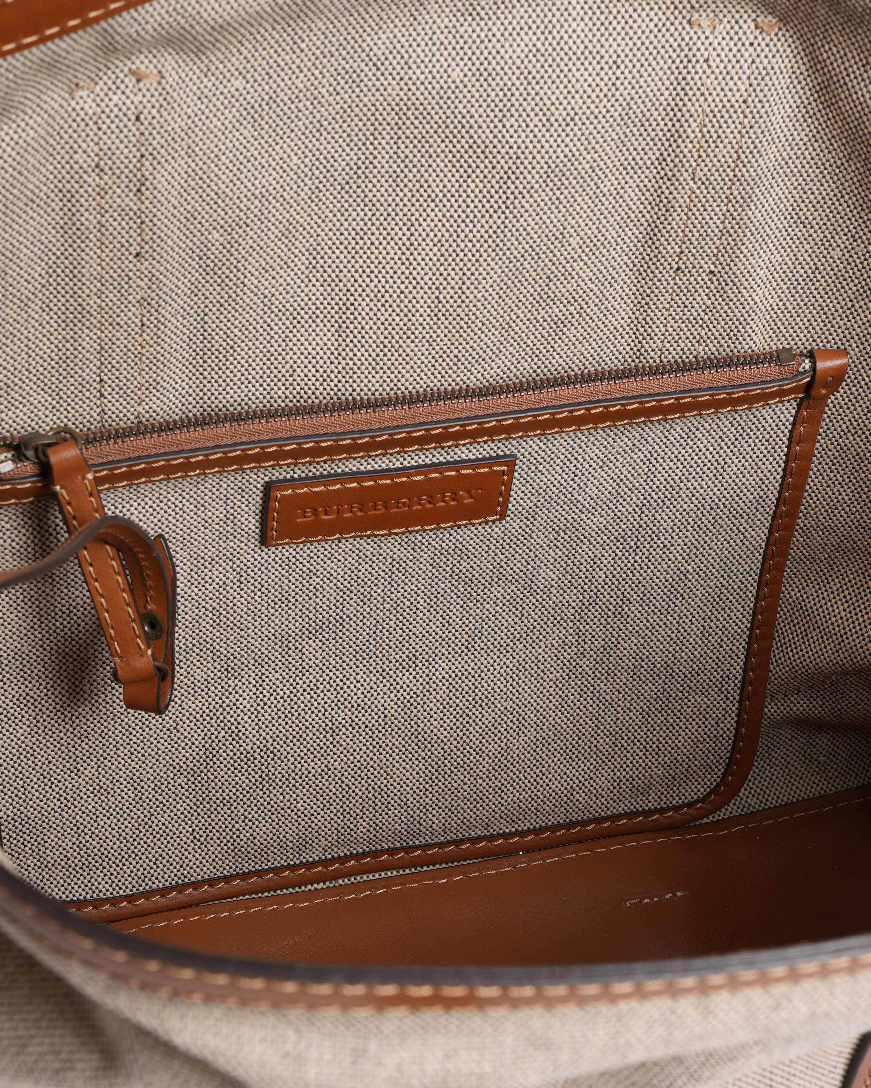 New Burberry
Patterson Canvas Logo Tote