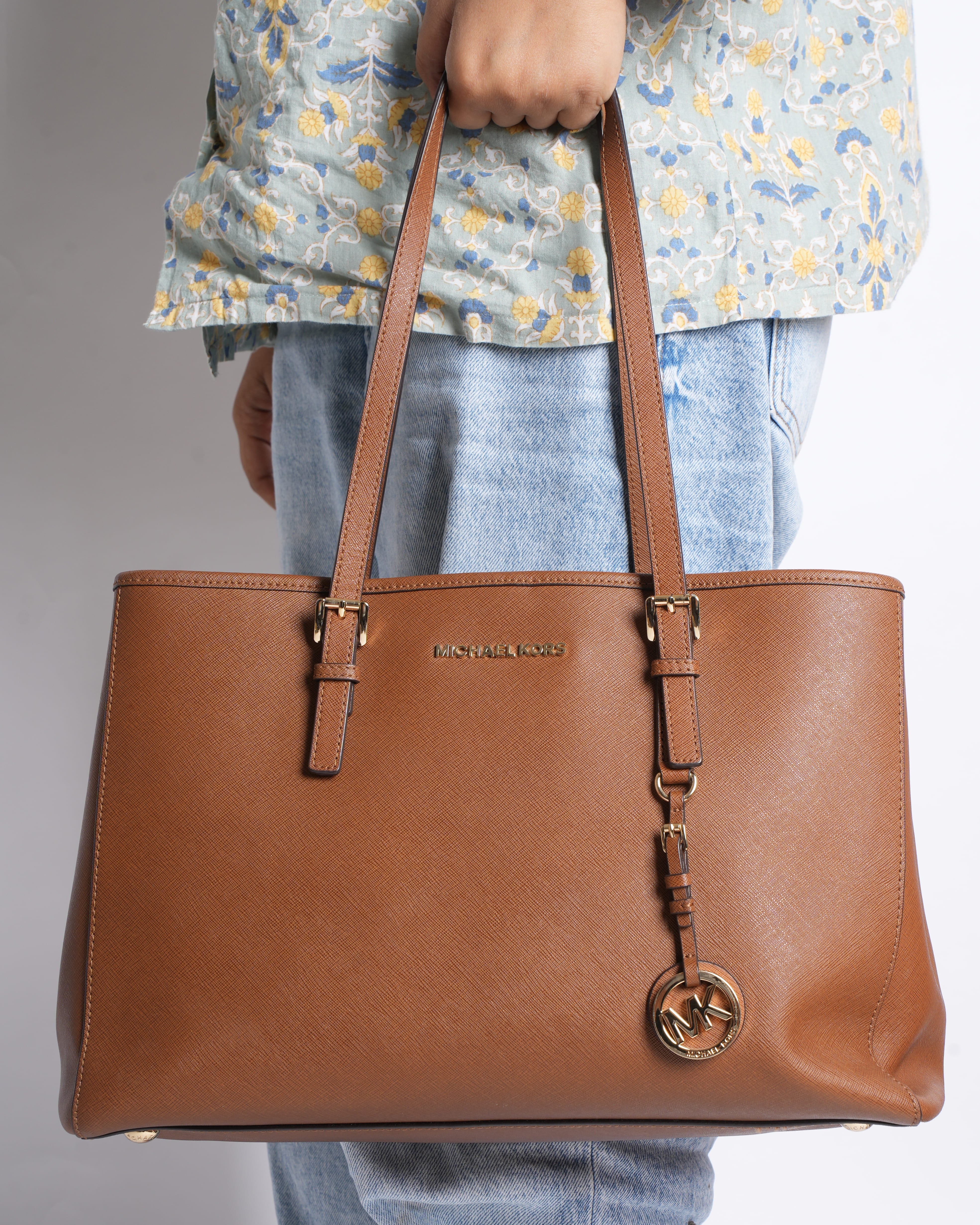 Michael Kors Tote Bag In Tan