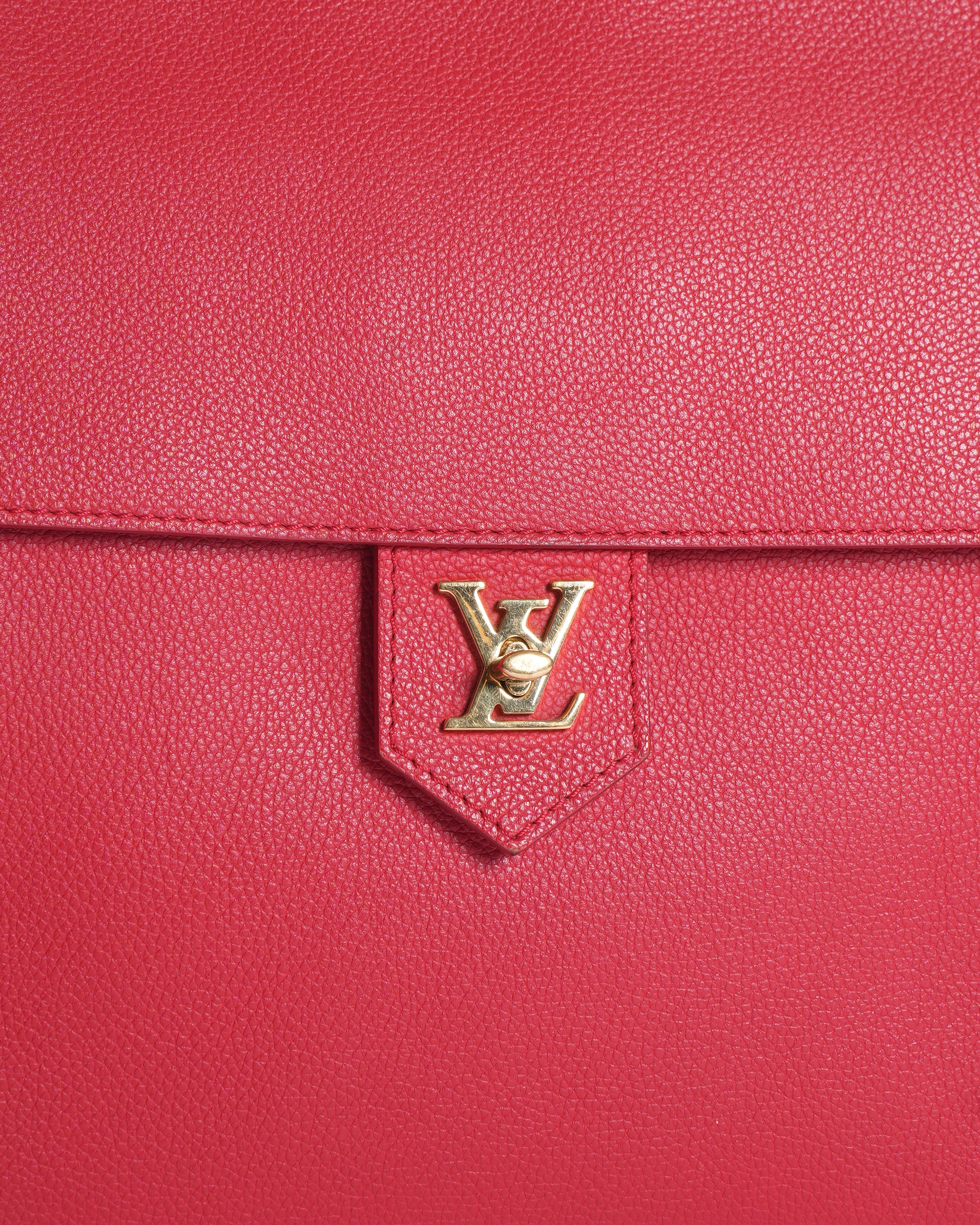 Louis Vuitton Pink mylockme chain Satchel