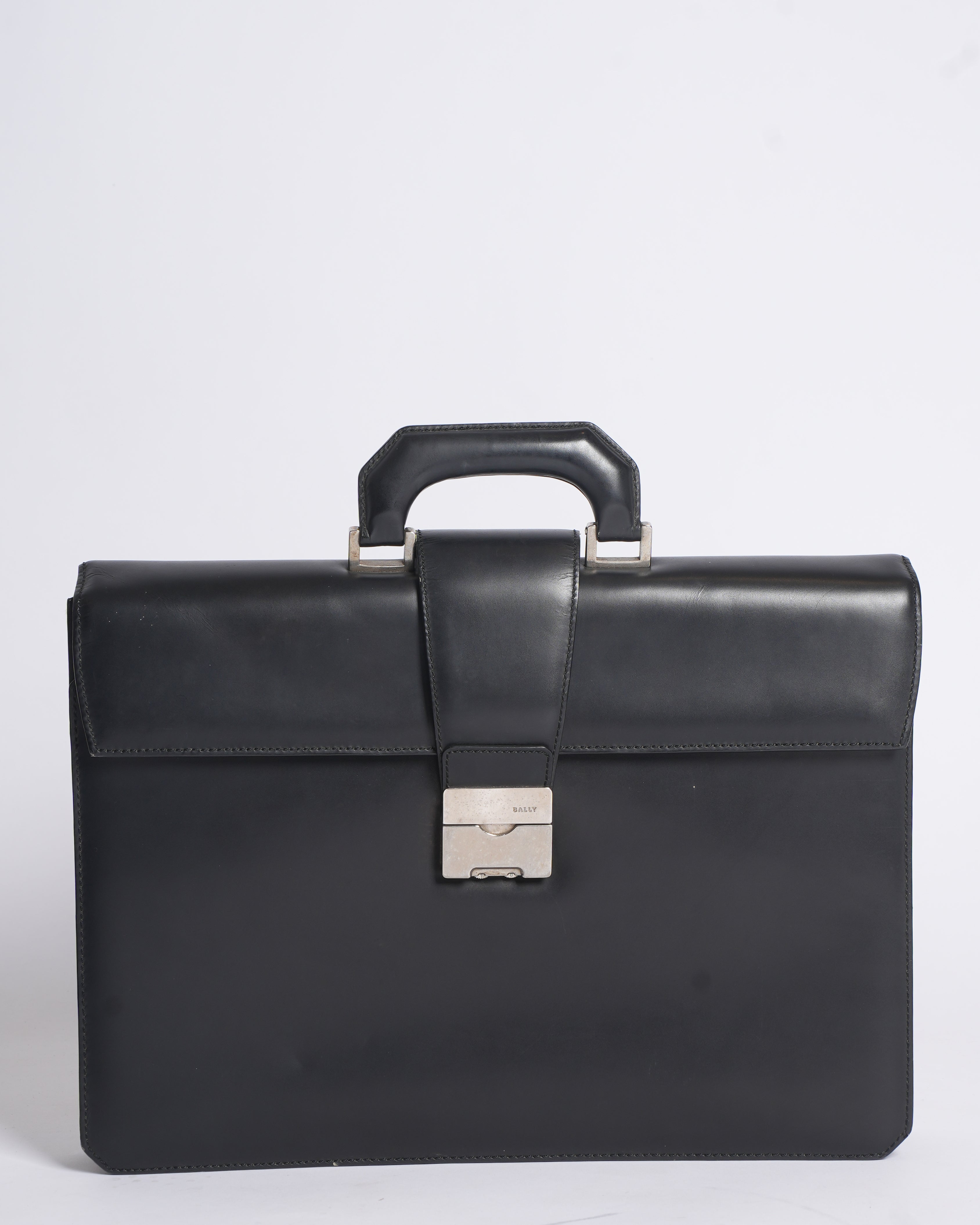 Bally Barry Briefcase In Black