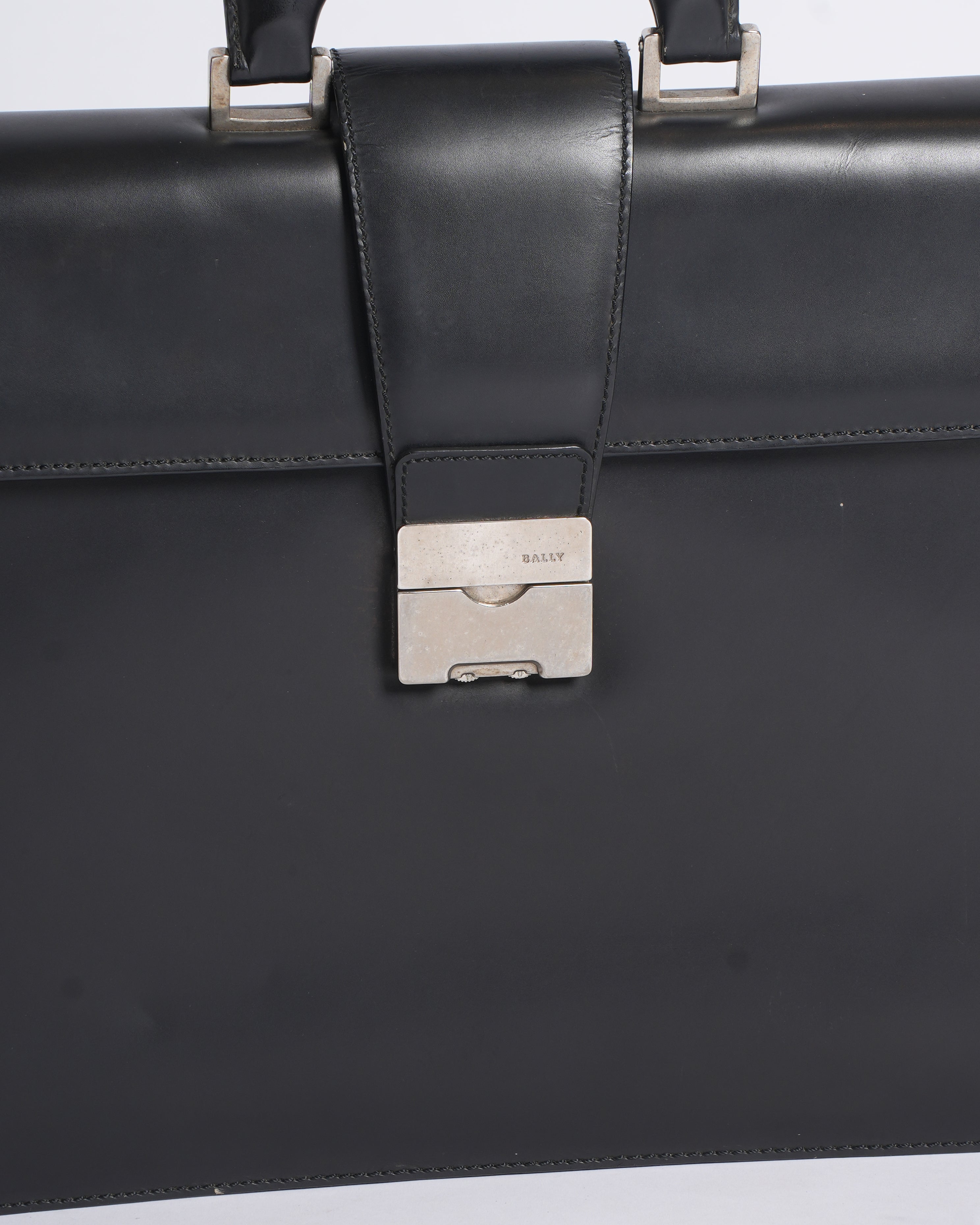 Bally Barry Briefcase In Black