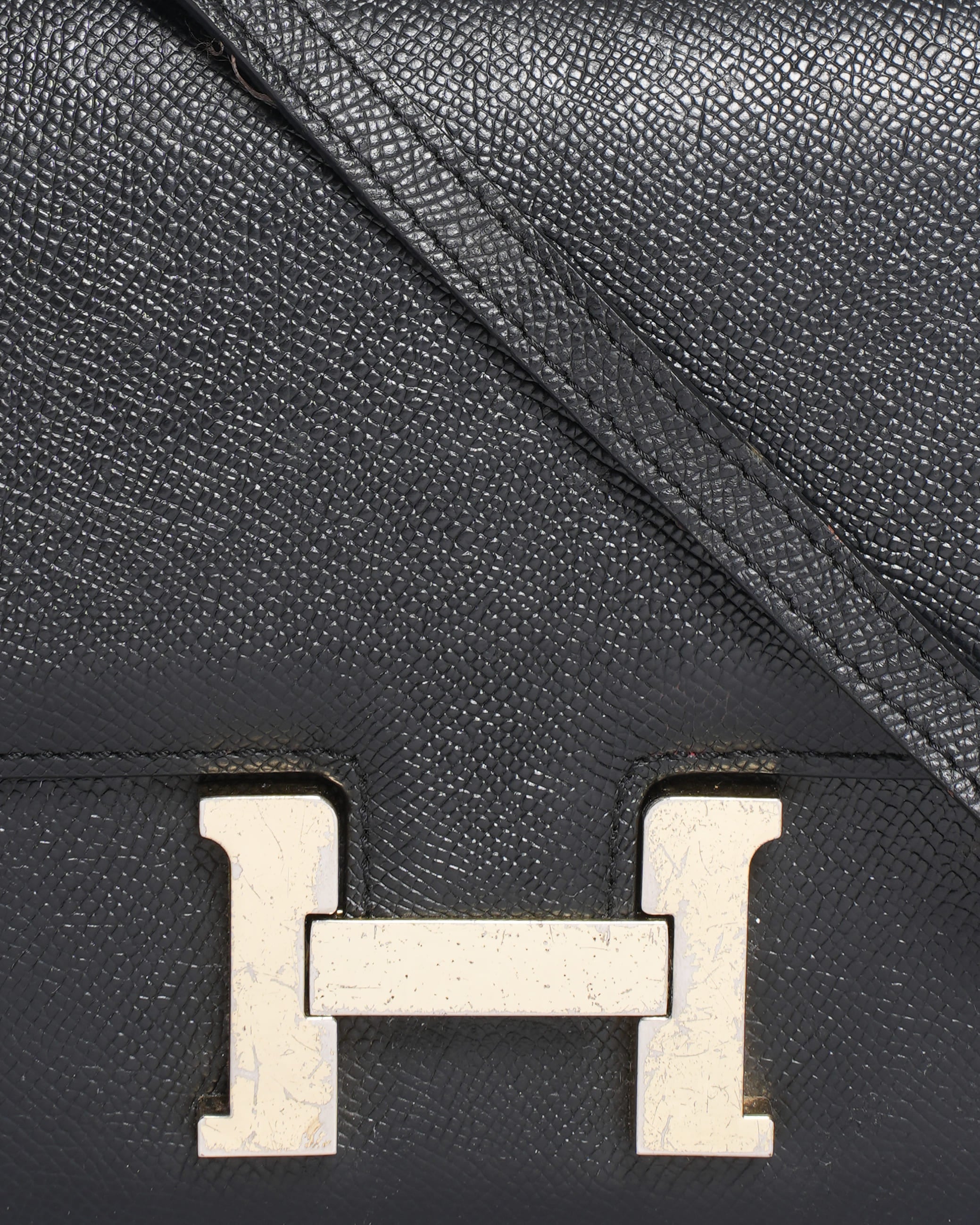 Hermès Constance Mini 18 Epsom Black Bag