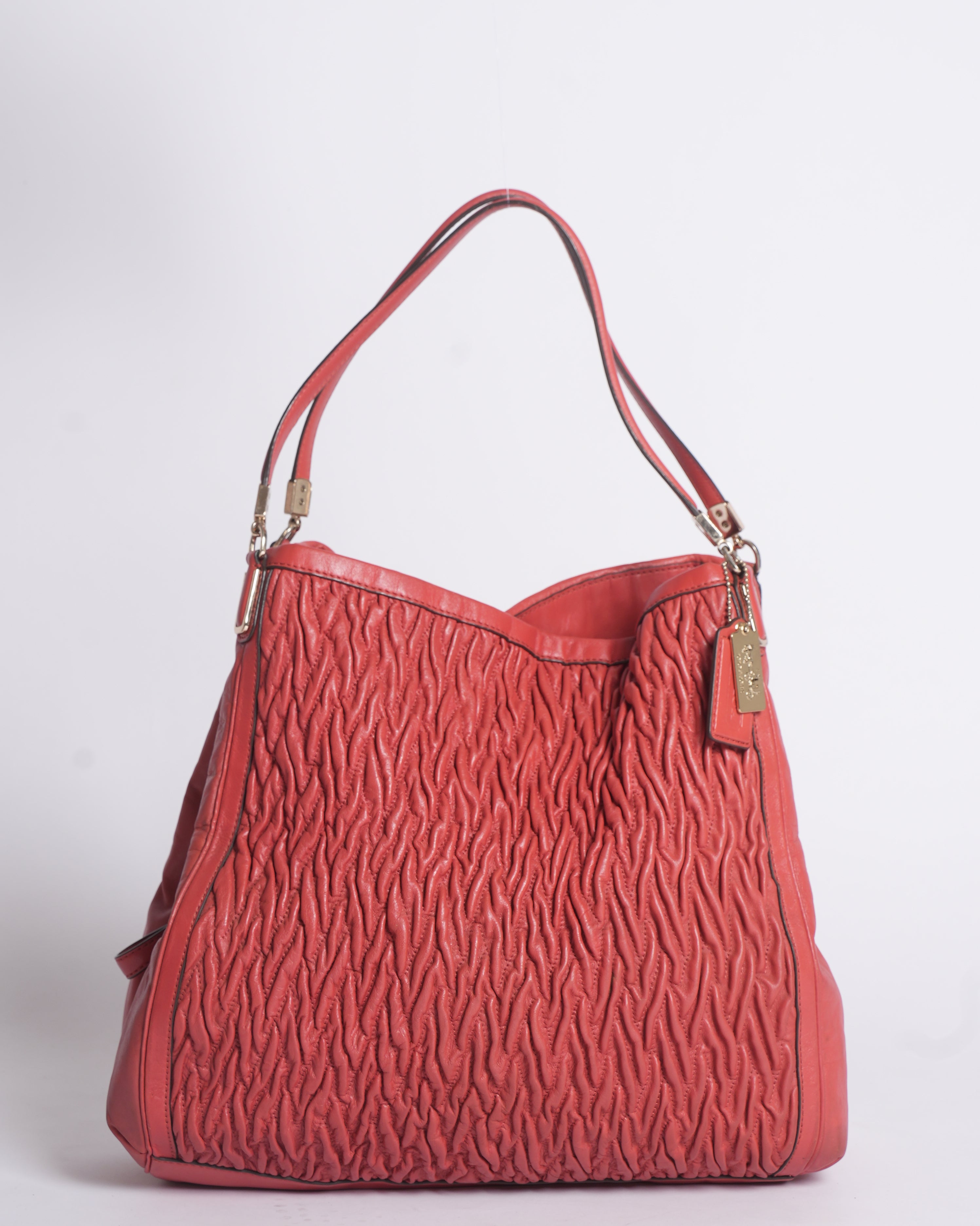 Coach Madison Gathered Twist Small Phoebe Shoulder Bag