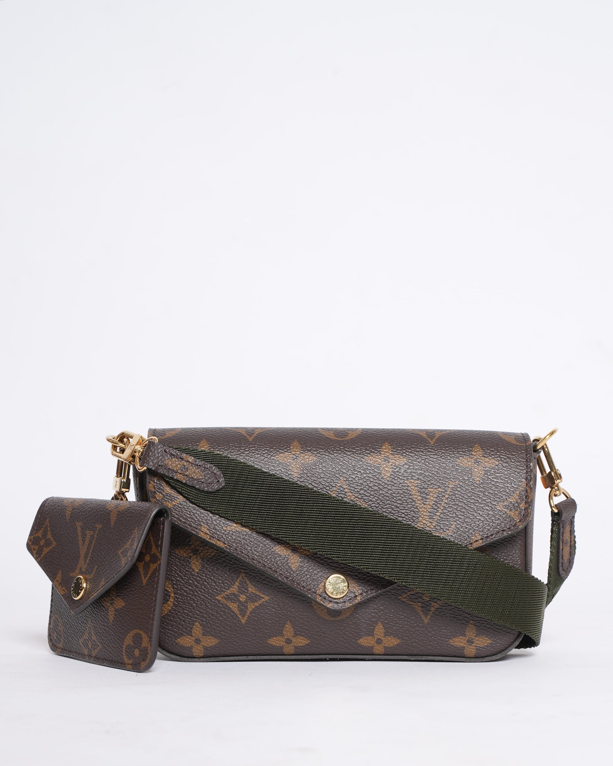 Louis Vuitton Monogram Félicie Strap Go Crossbody Bag