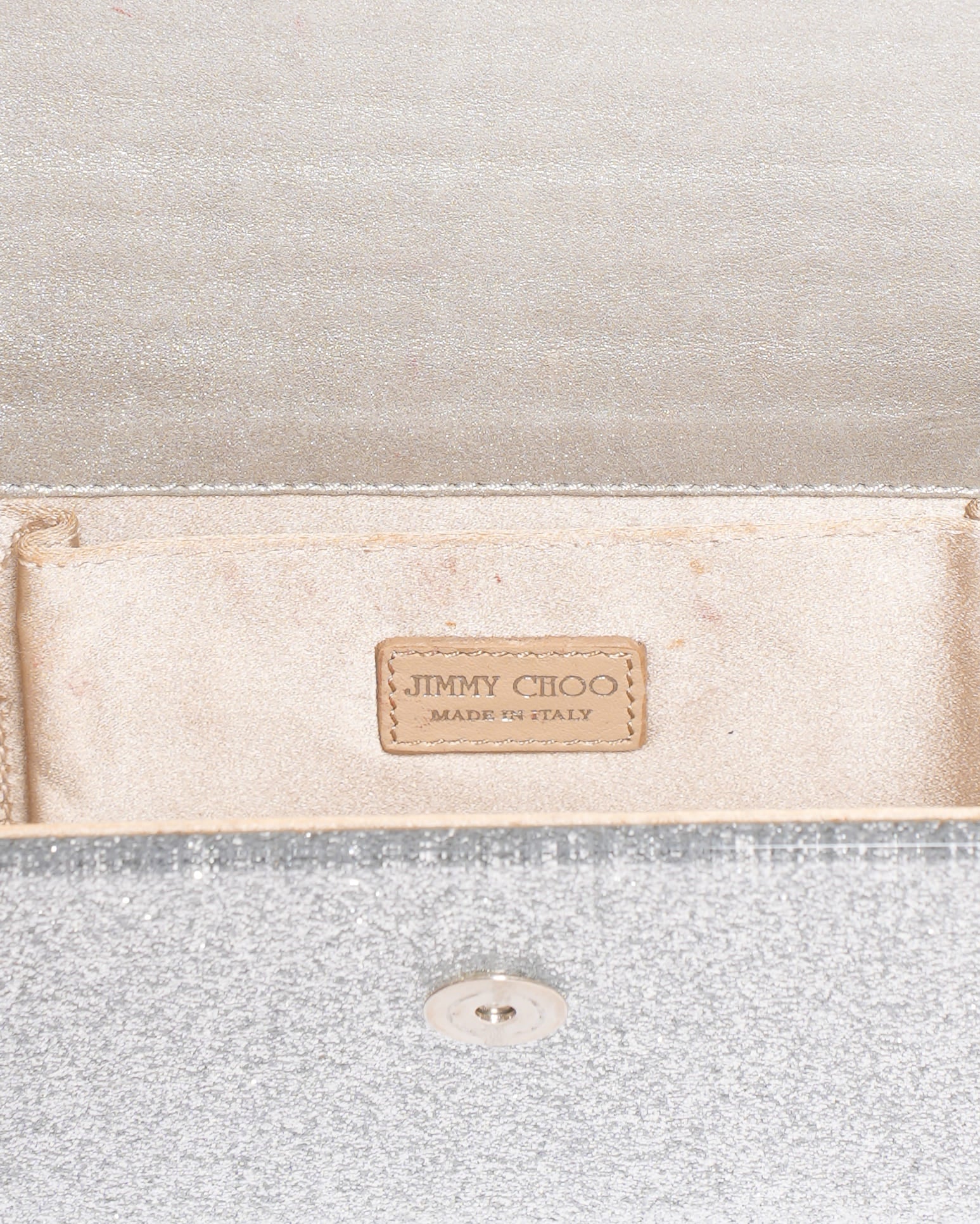 Jimmy Choo Acrylic Shimmer Crossbody Bag