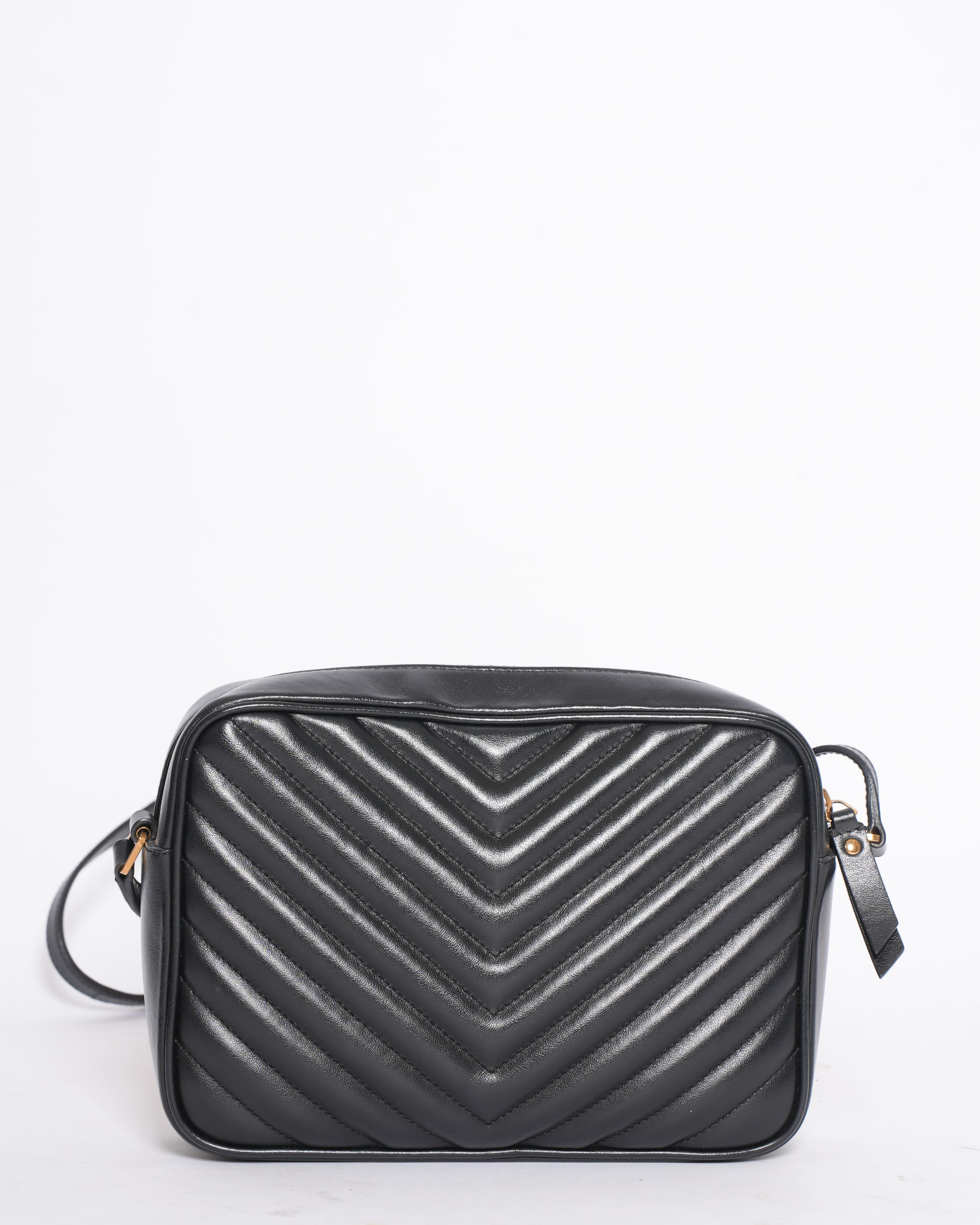 Saint Laurent Lou Camera Bag in Quilted Leather