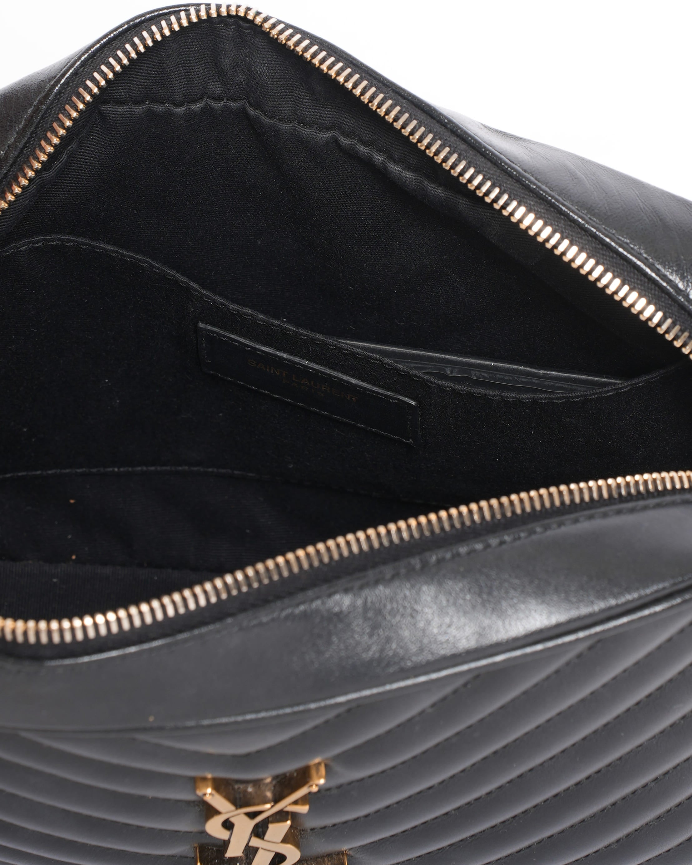 Saint Laurent Lou Camera Bag in Quilted Leather