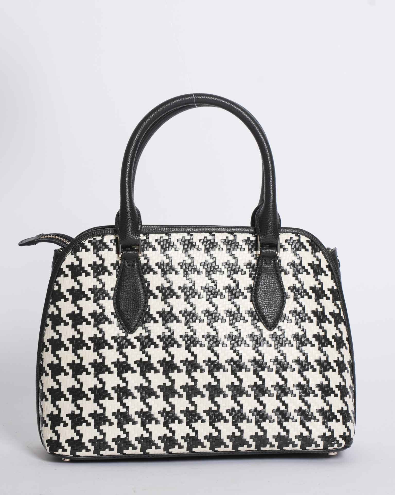 New Kate Spade New York Darcy Top Handle Bag in Black & White