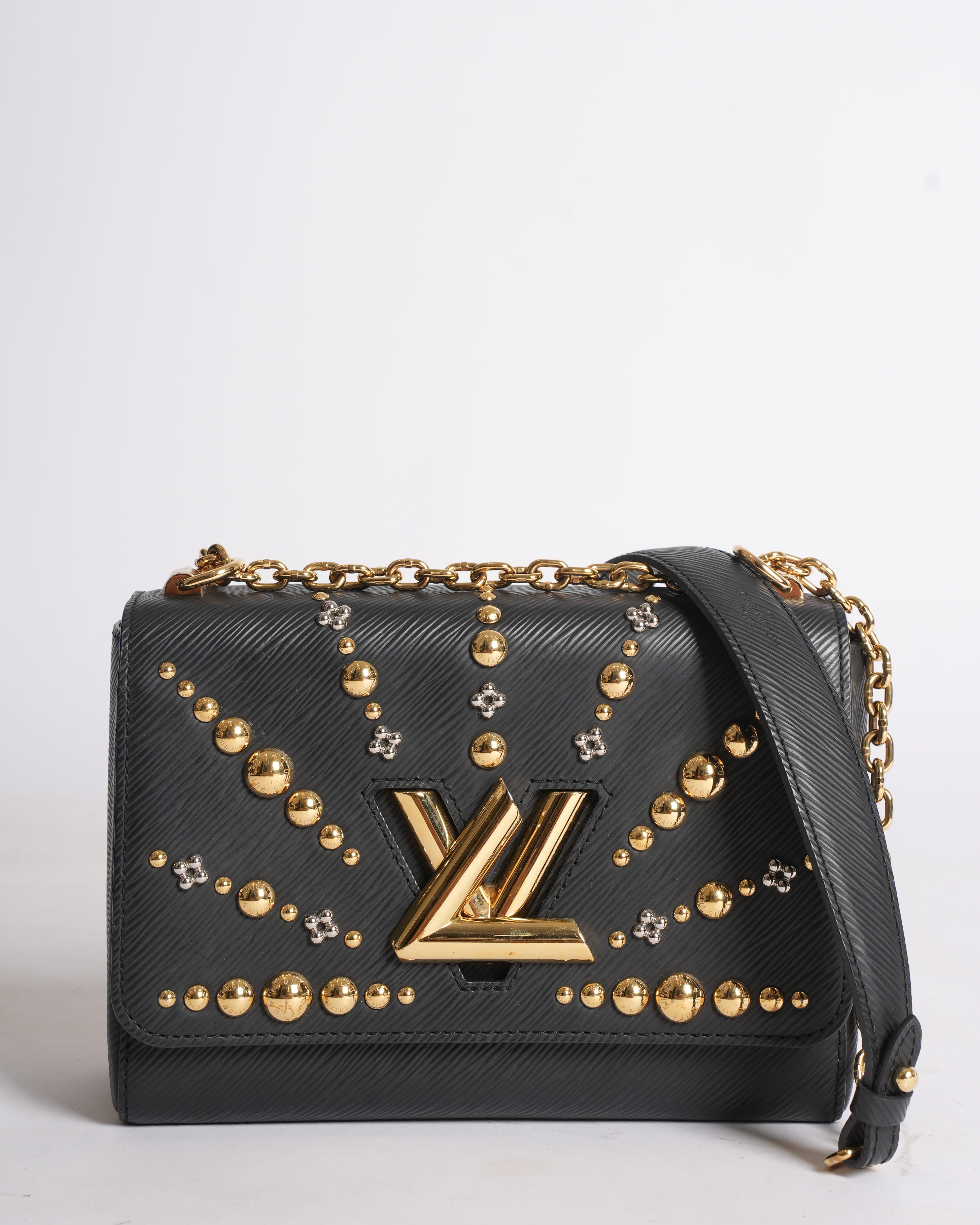 Louis Vuitton Twist Handbag in Studded Epi Leather